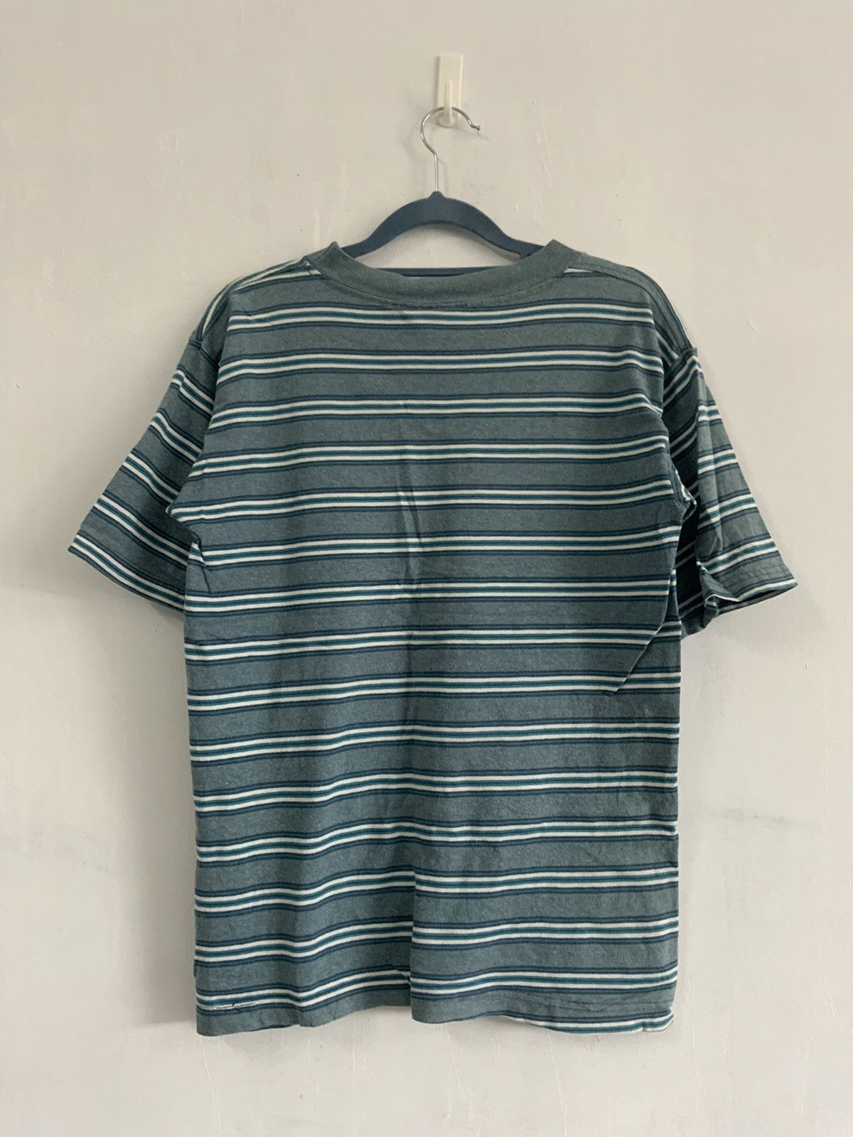 Japanese Brand Vintage Vision Sport Wear Striped Tee Size US M / EU 48-50 / 2 - 2 Thumbnail
