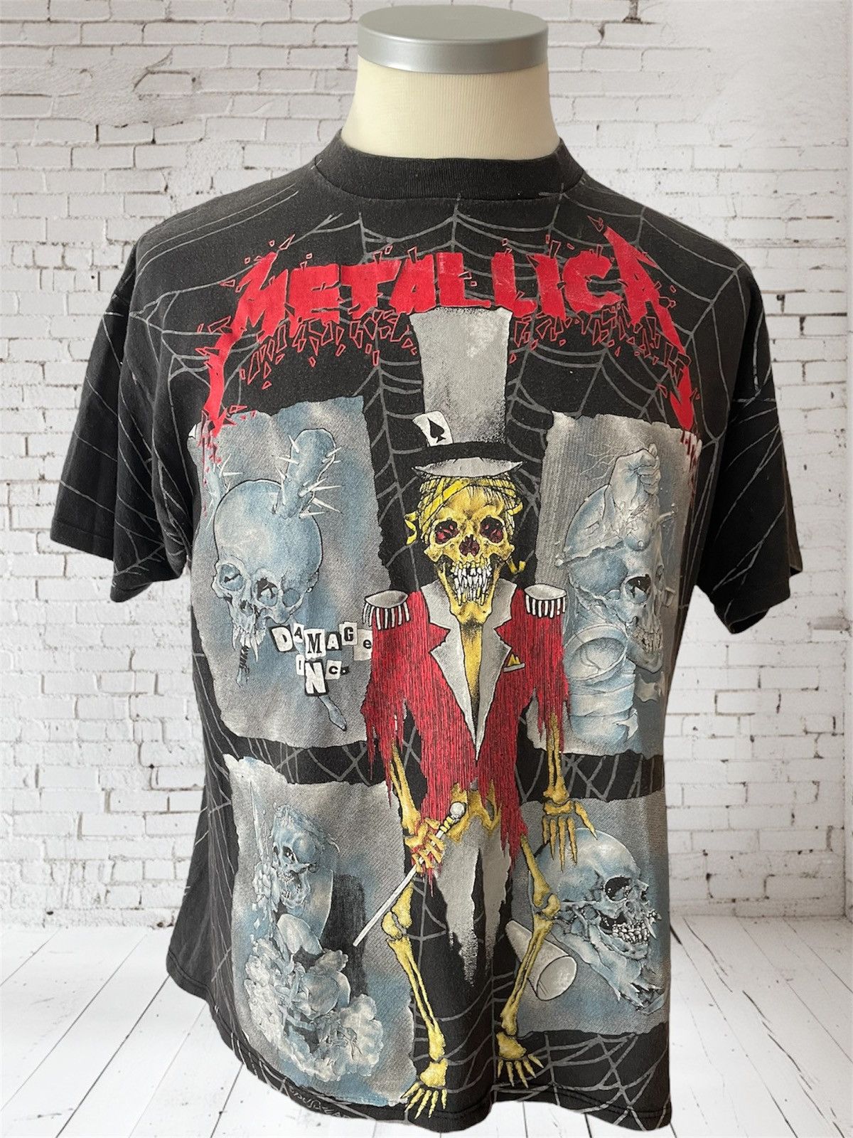 Brockum Vintage Metallica Ringmaster 1992 T-Shirt, Brockum Tag 2 Size US XL / EU 56 / 4 - 1 Thumbnail