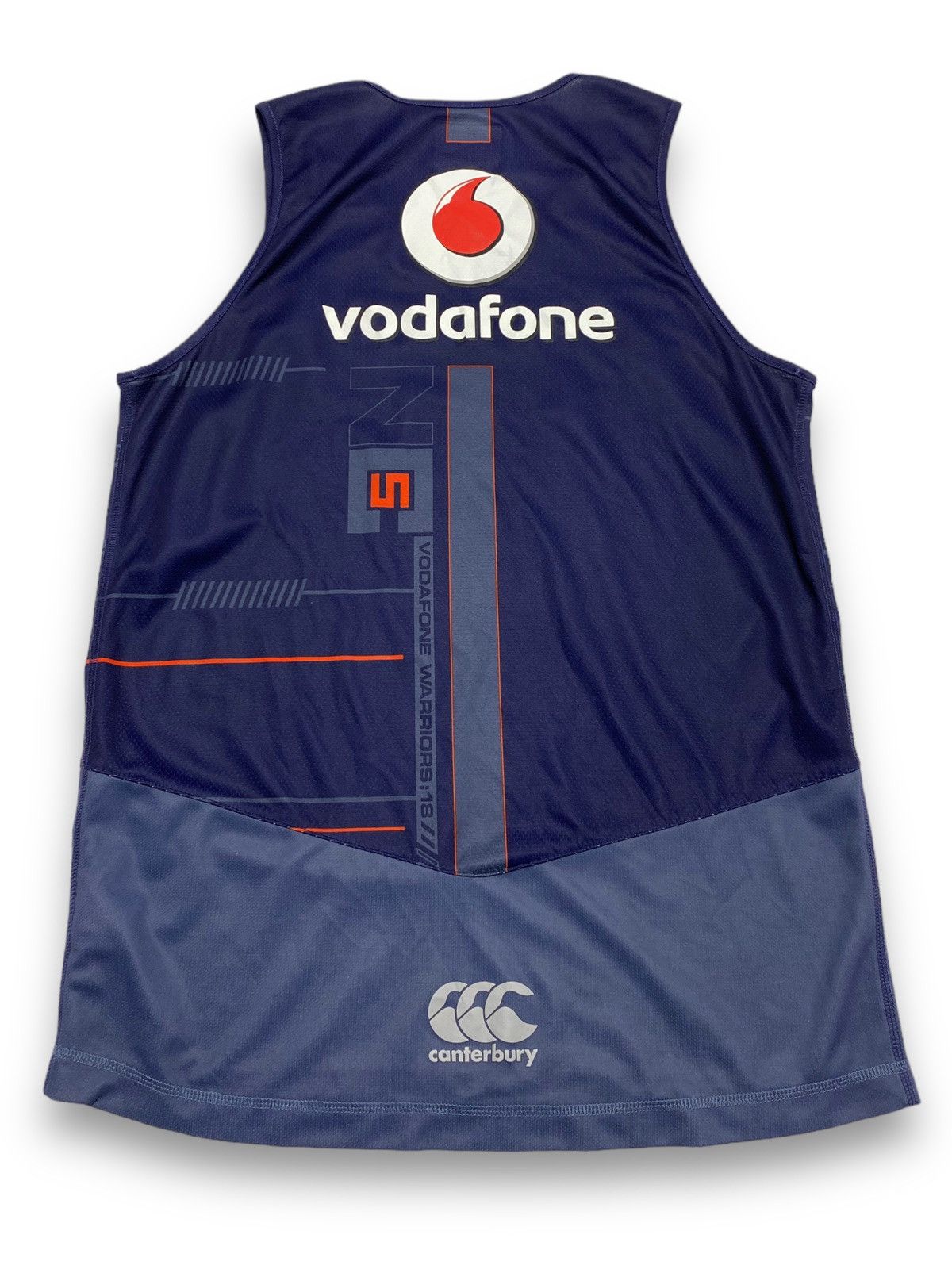 Canterbury of New Zealand 2018 Canterbury Vodafone Warriors Tank Top Jersey M Size US M / EU 48-50 / 2 - 7 Thumbnail