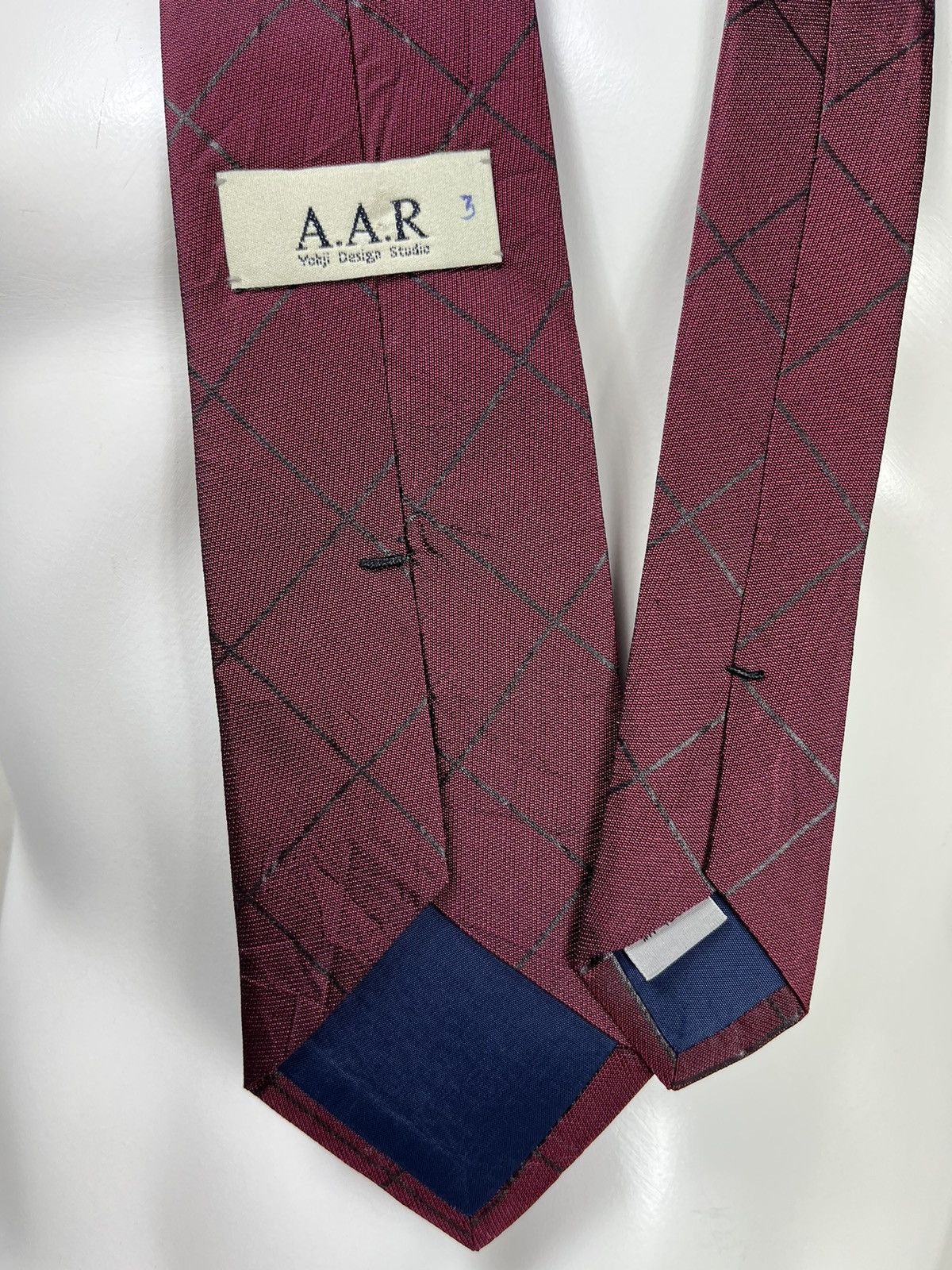 Yohji Yamamoto Yohji Yamamoto AAR Tie Size ONE SIZE - 3 Thumbnail