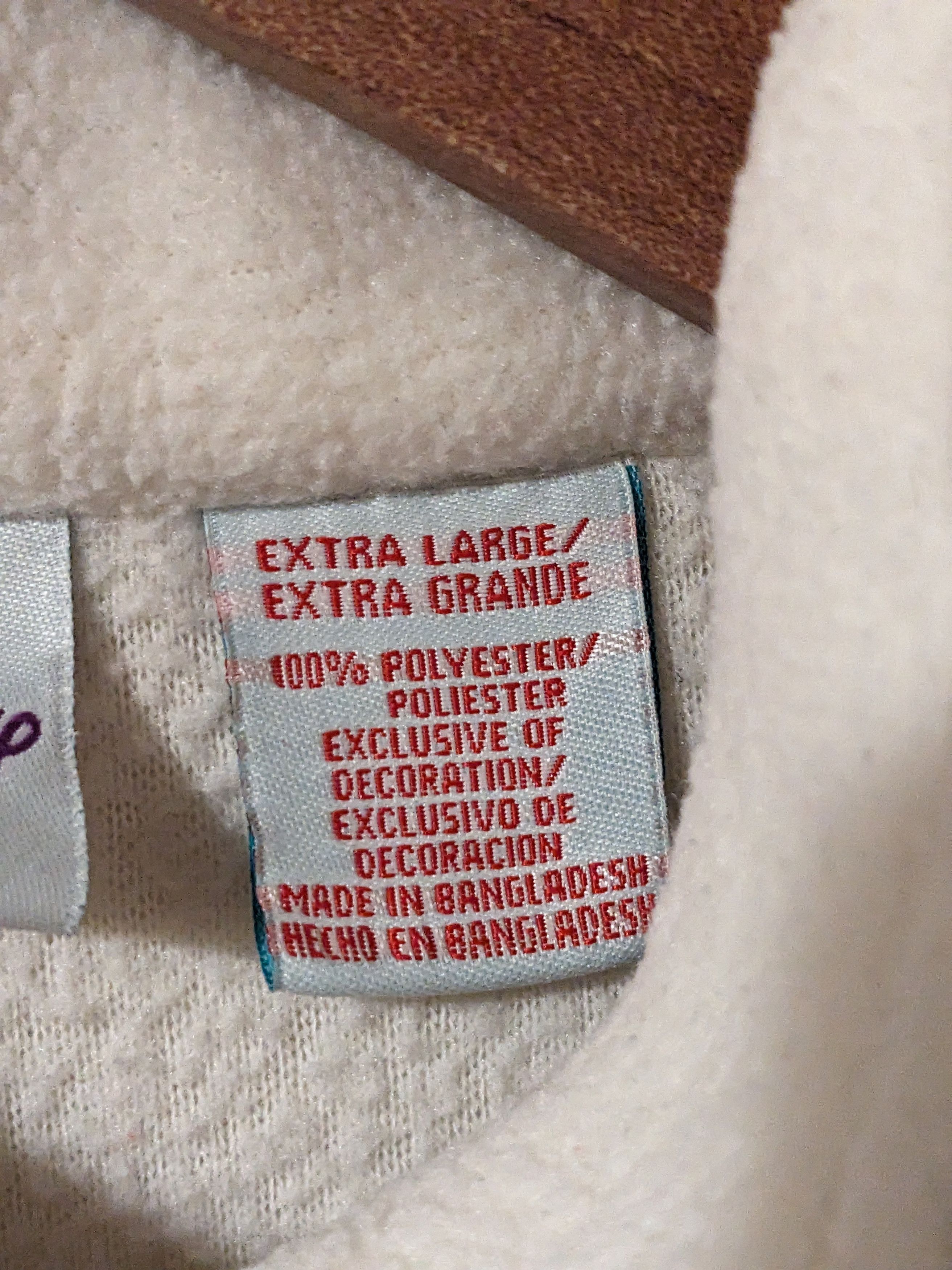 Disney × Vintage Vintage 2010's Winnie the Pooh Fleece Half Zip Sweater Size US XL / EU 56 / 4 - 5 Thumbnail