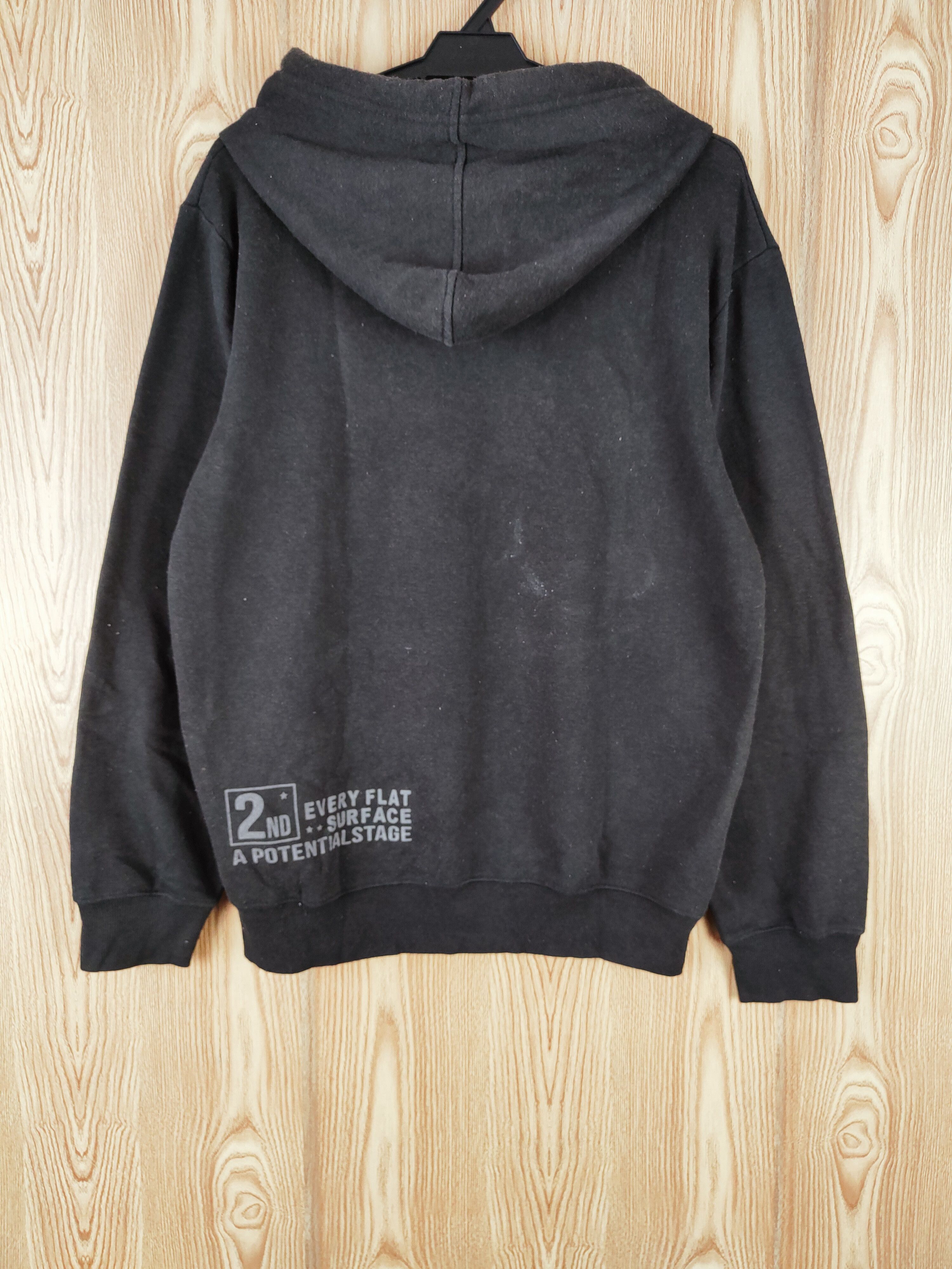 Japanese Brand × Vintage Vintage 💥 Balmy&Awaking Black Hoodie Sweatshirts Size US L / EU 52-54 / 3 - 8 Thumbnail