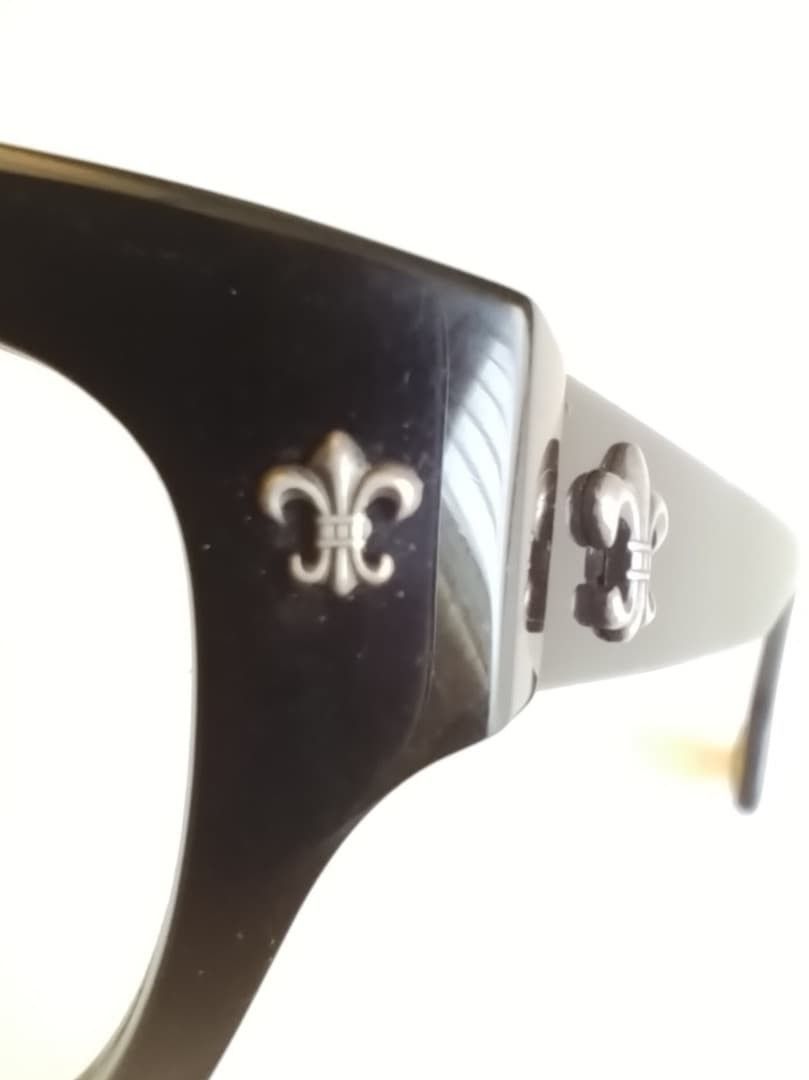 Chrome Hearts CHROME HEARTS DRILLED Eyeglasses Black Size ONE SIZE - 4 Thumbnail