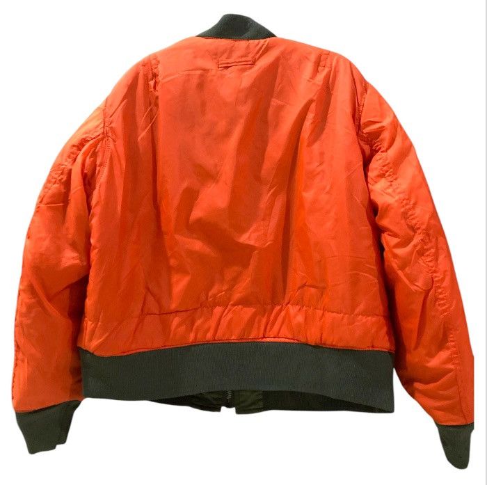 Marithe + Francois Girbaud Corinth MFG MA-1 Vintage Flight Reversible Bomber Jacket Size US L / EU 52-54 / 3 - 4 Thumbnail