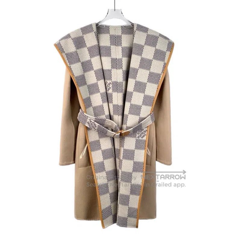 Louis Vuitton Louis Vuitton 22 Colorblock Checkerboard Sheepwool Hooded Size XS / US 0-2 / IT 36-38 - 5 Thumbnail