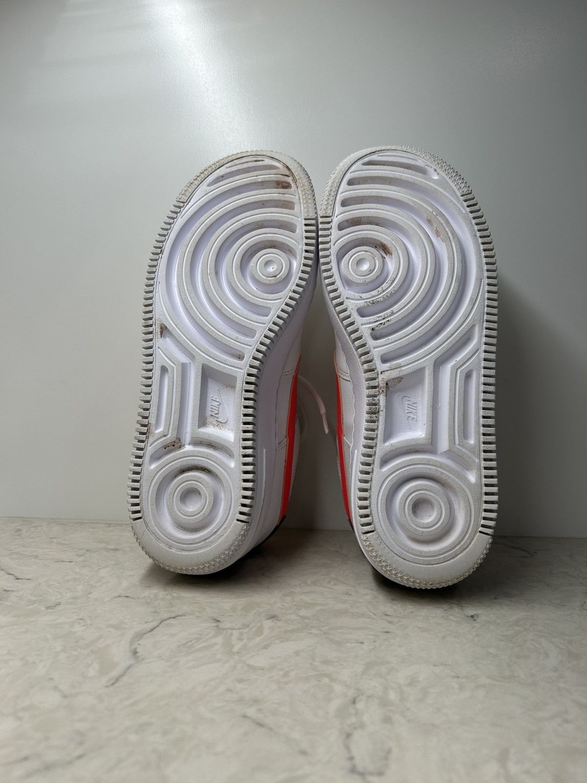 Nike Nike Air Force 1 Shadow White/Solar Red Size US 7.5 / EU 40-41 - 5 Thumbnail