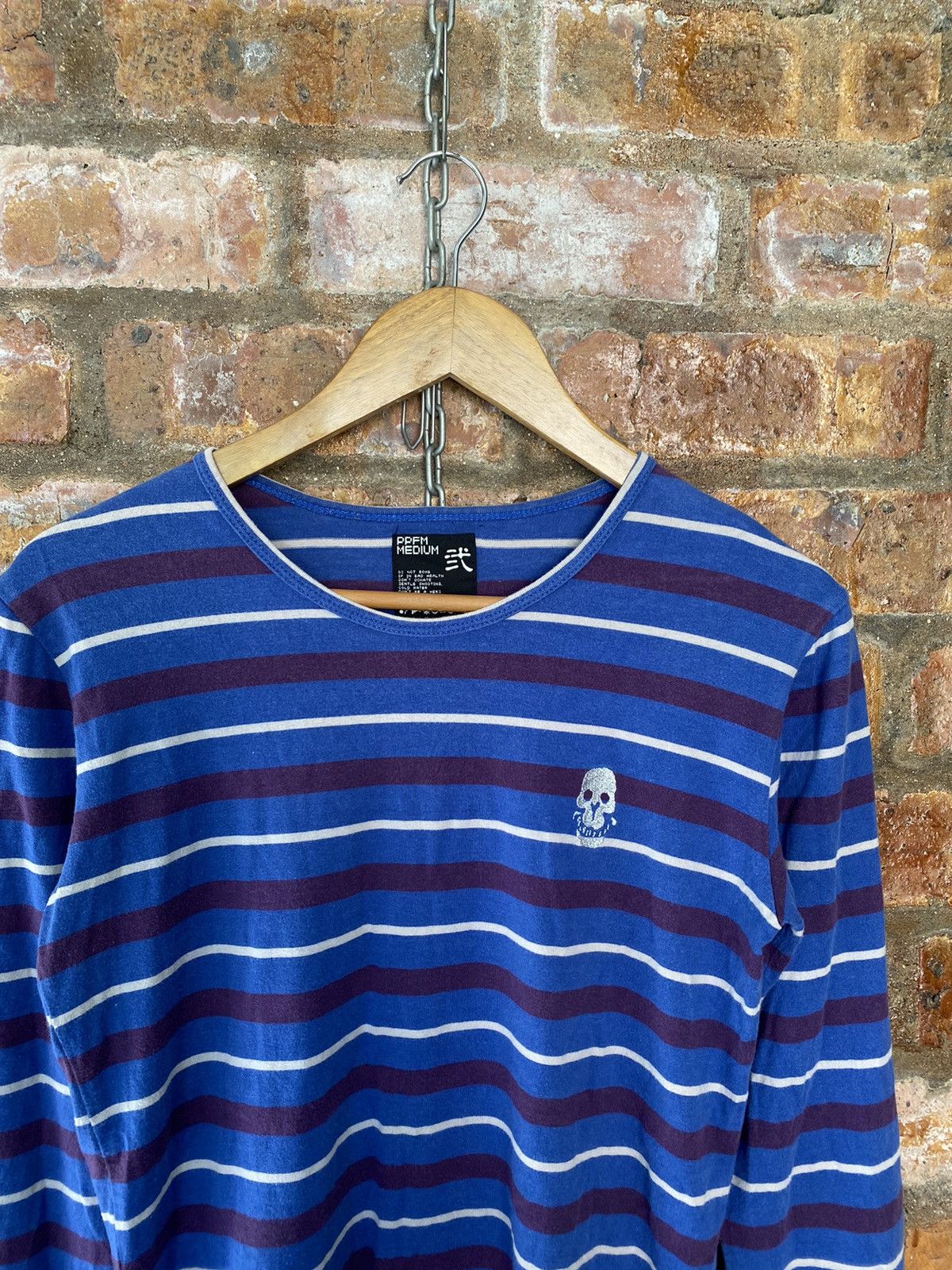 Japanese Brand × PPFM × Tornado Mart PPFM Gorilla skeleton stripe Size US S / EU 44-46 / 1 - 3 Thumbnail