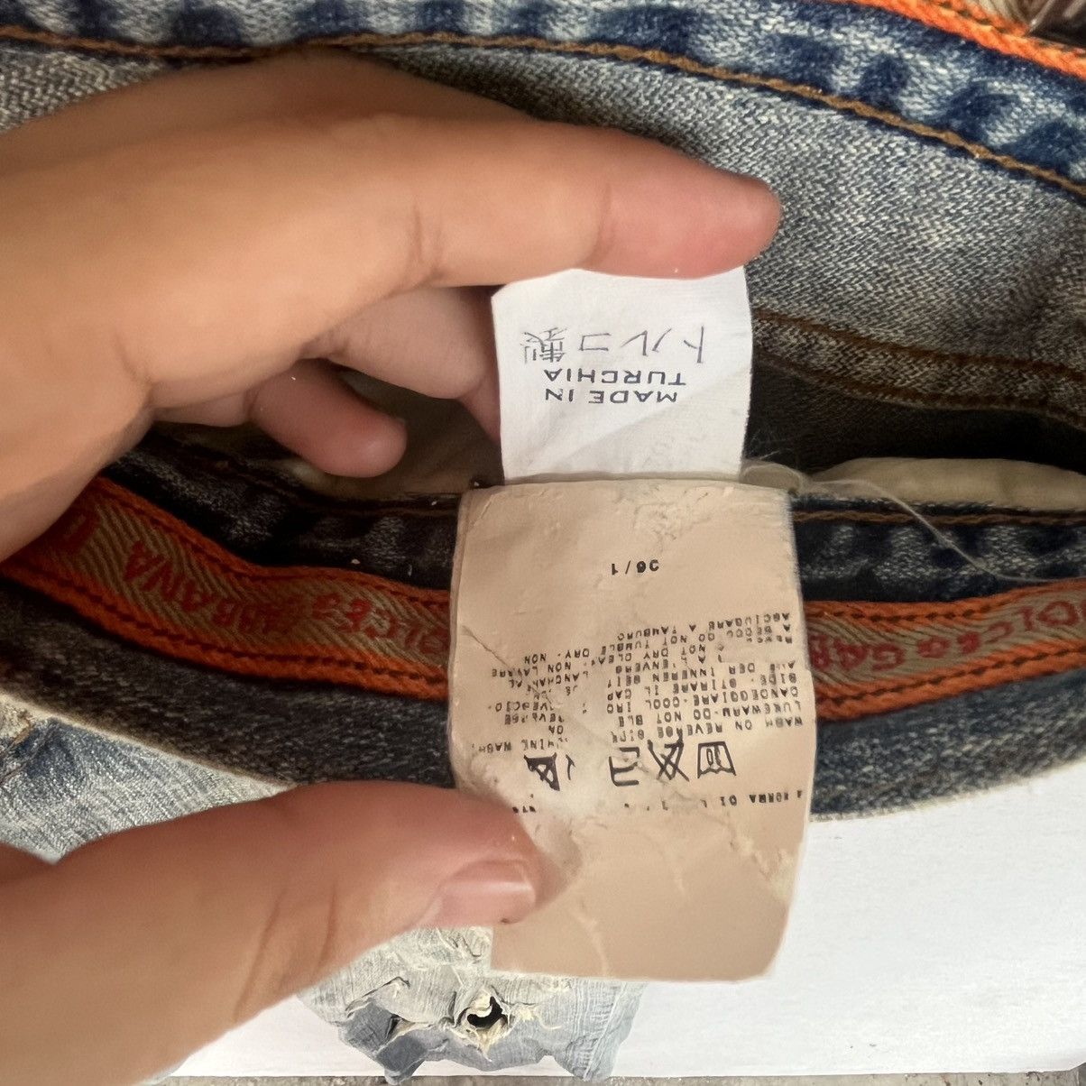 Other vintage DG Blue Jeans Denim Pullover Jumper Size S W17 L29 Size US 26 / EU 42 - 8 Thumbnail