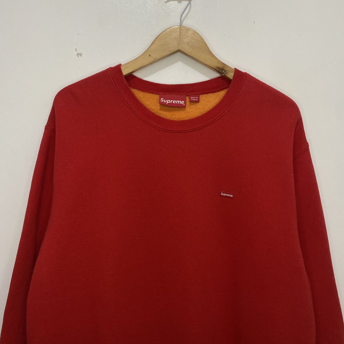 Supreme Supreme SS18 Contrast Crewneck Size US L / EU 52-54 / 3 - 3 Thumbnail