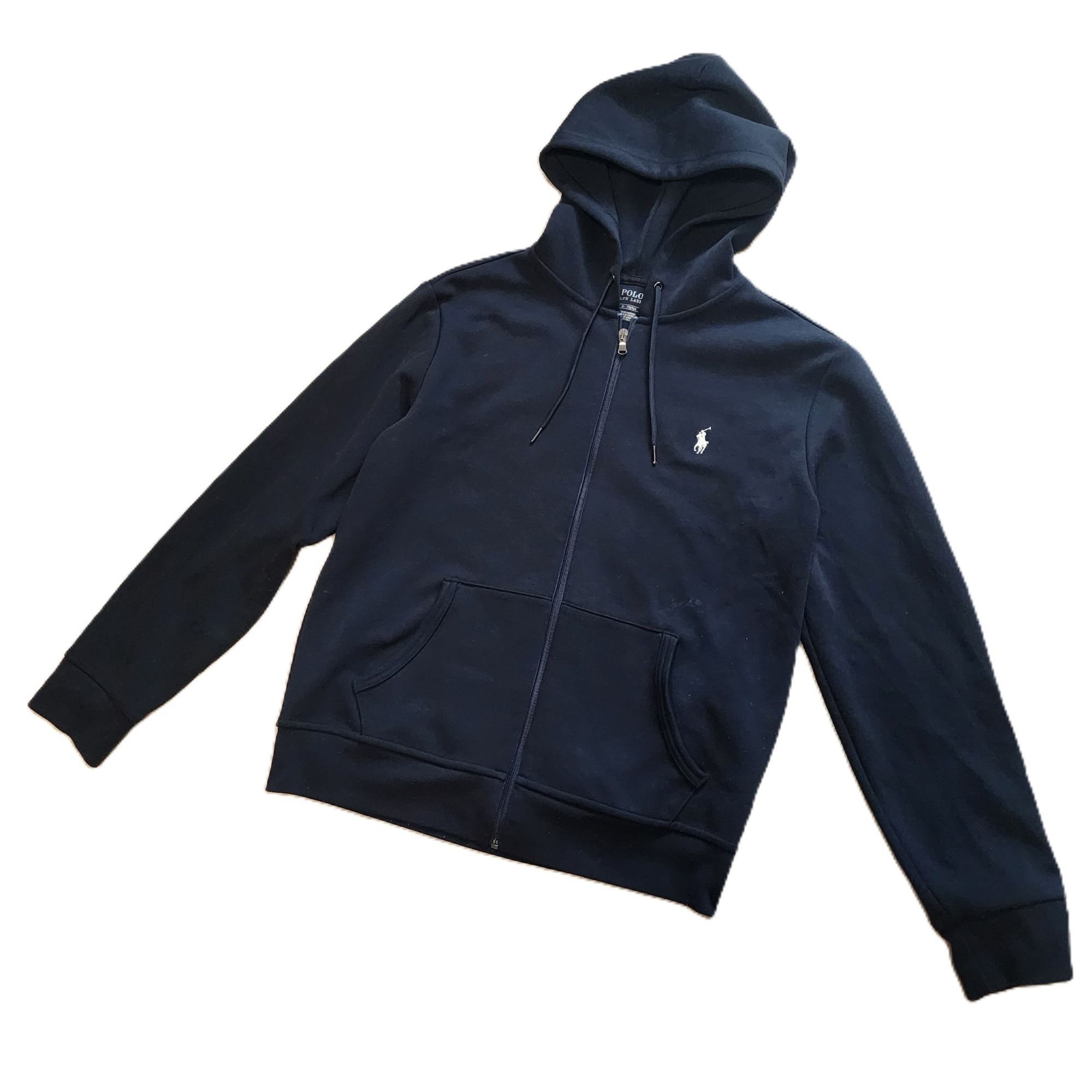 Polo Ralph Lauren Polo Ralph Lauren Navy Full Zip Hoodie Sweatshirt Size US M / EU 48-50 / 2 - 4 Thumbnail