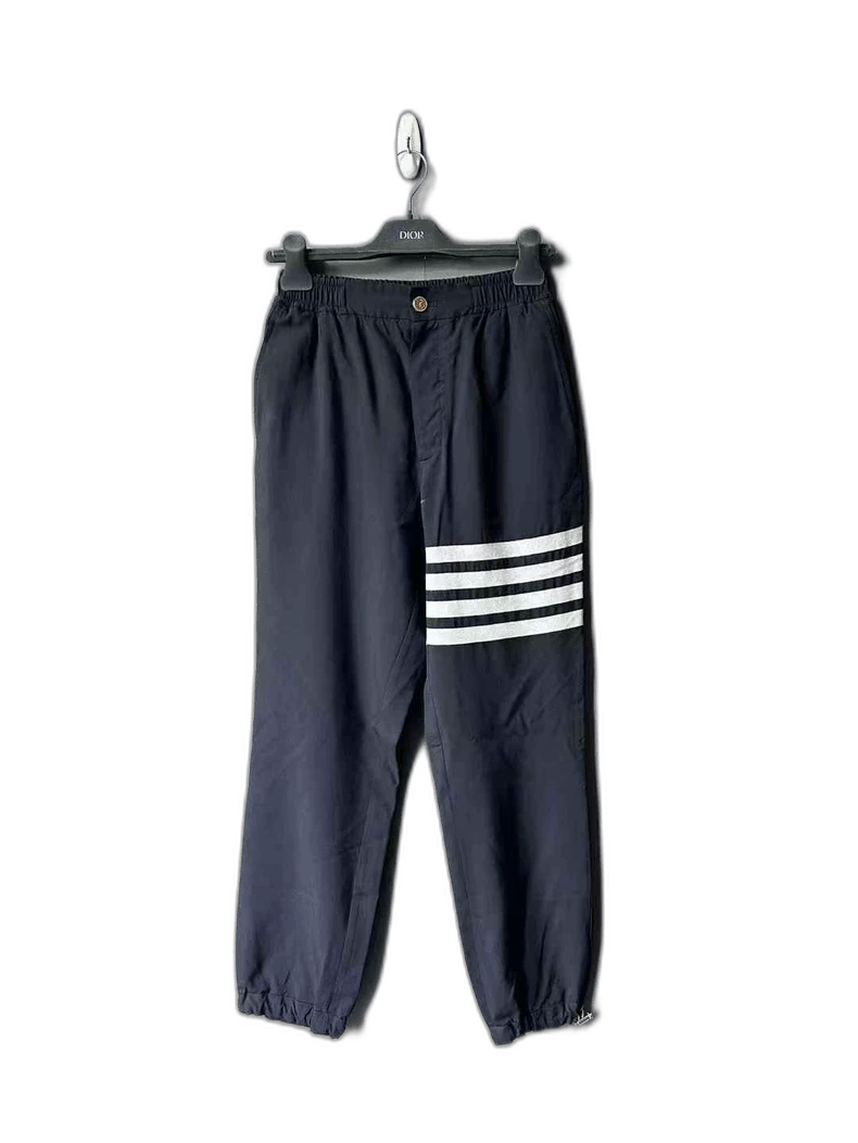 Thom Browne Thom Browne Wool Sports Pants with Stripes Size US 26 / EU 42 - 1 Thumbnail
