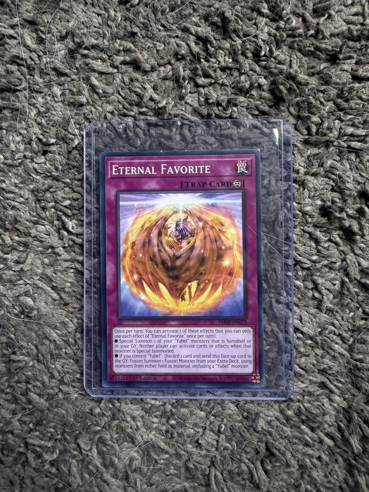 Hypebeast 2020 Konami Yu-Gi-Oh! Eternal Favorite Card Size ONE SIZE - 1 Thumbnail