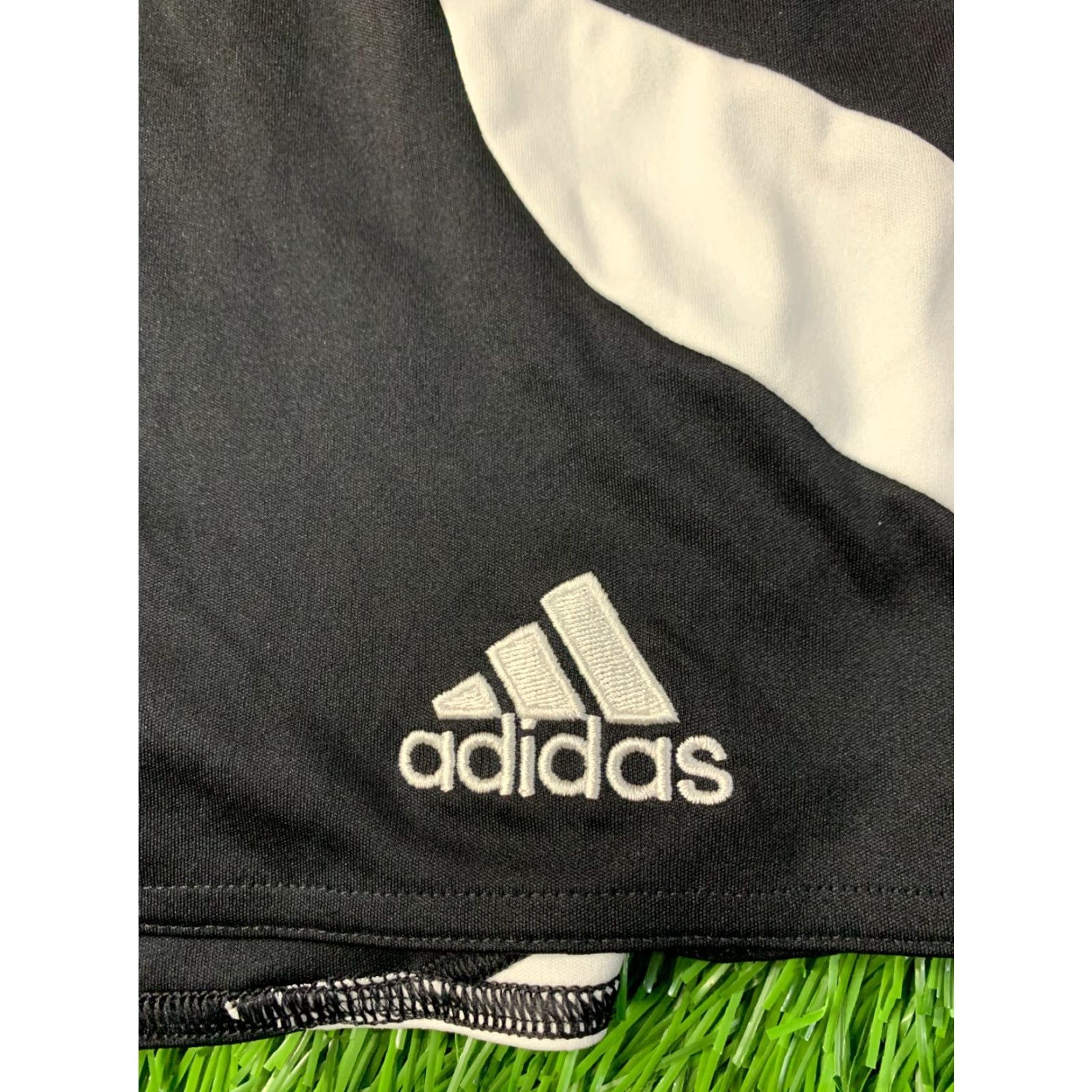 Adidas ADIDAS Nova PERFORMANCE Climalite 2017 ORIGINAL MEN Football Shorts S Small Black and White Football 2017 Mens Size US 29 - 2 Thumbnail