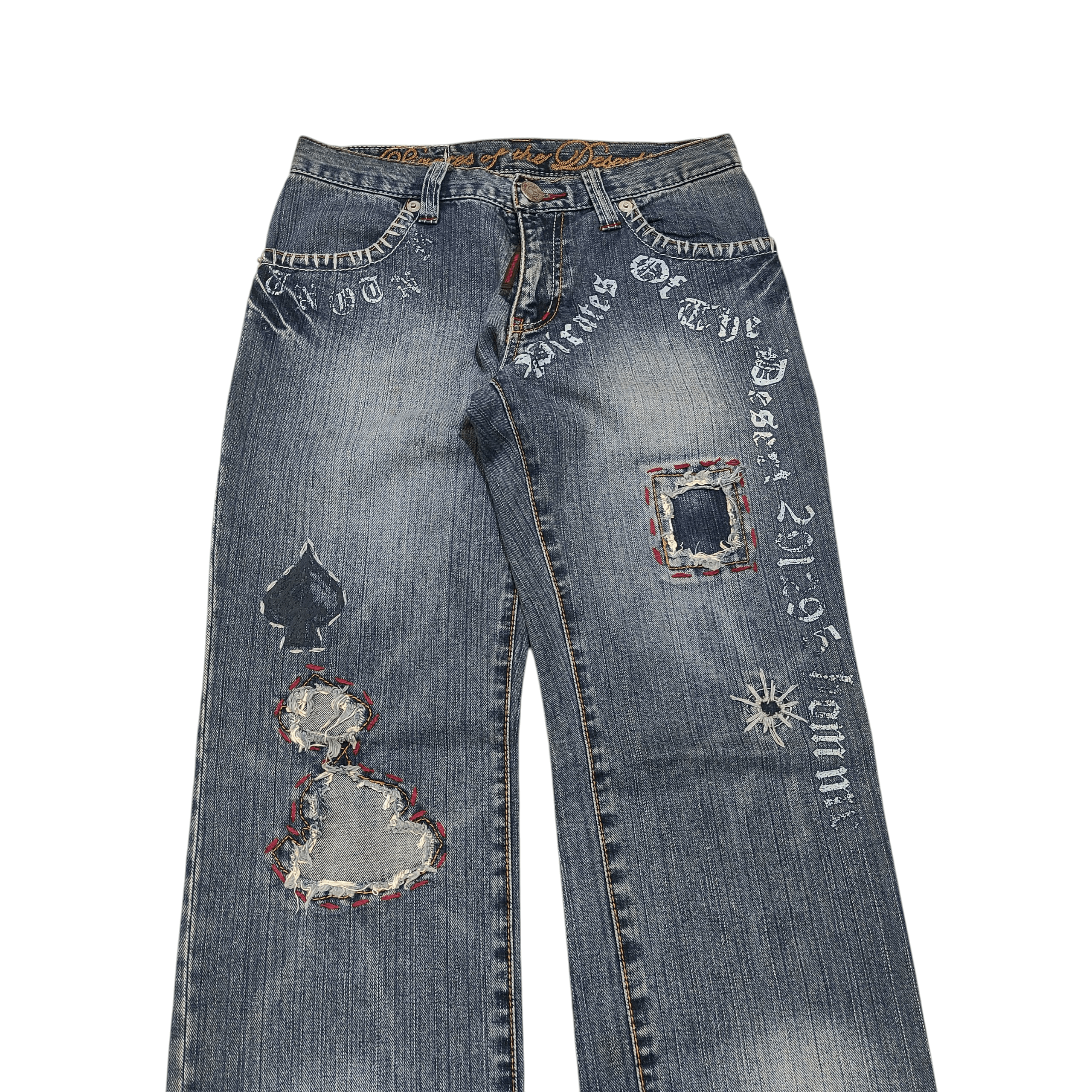 291295=Homme 291259 = Homme Distressed Denim — Y2K Japanese Punk Size US 30 / EU 46 - 5 Thumbnail