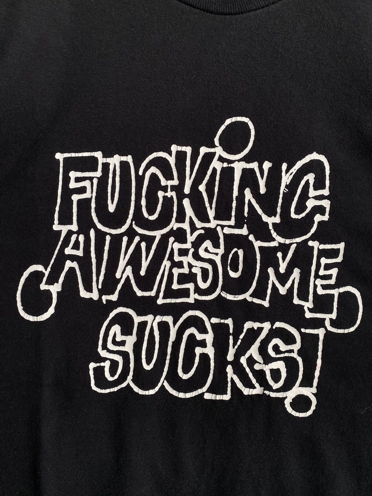 Fucking Awesome Fucking Awesome Sucks Shirt Size US XL / EU 56 / 4 - 2 Thumbnail