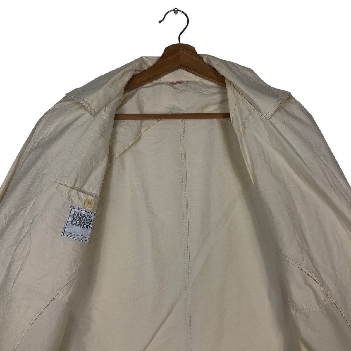 Enrico Coveri 🔥90’s Double Breast Chore Jacket Enrico Coveri Size US M / EU 48-50 / 2 - 11 Thumbnail