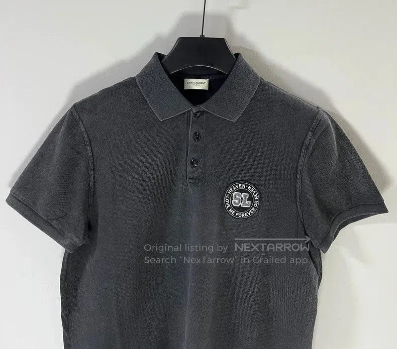 Saint Laurent Paris Saint Laurent Paris Men's Short Sleeve Polo. Size US S / EU 44-46 / 1 - 3 Thumbnail