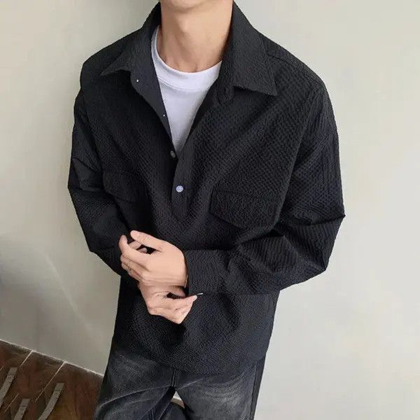 Other Kawamura x Mirai Textured Throwover Shirt Size US M / EU 48-50 / 2 - 4 Thumbnail