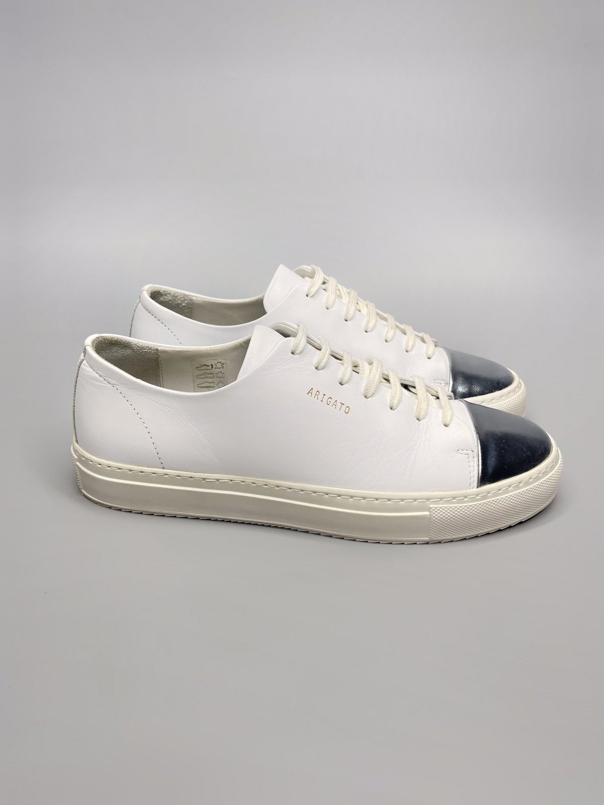 Axel Arigato Axel Arigato Clean 90 Leather Low Top Sneakers Size US 5.5 / EU 38 - 1 Thumbnail
