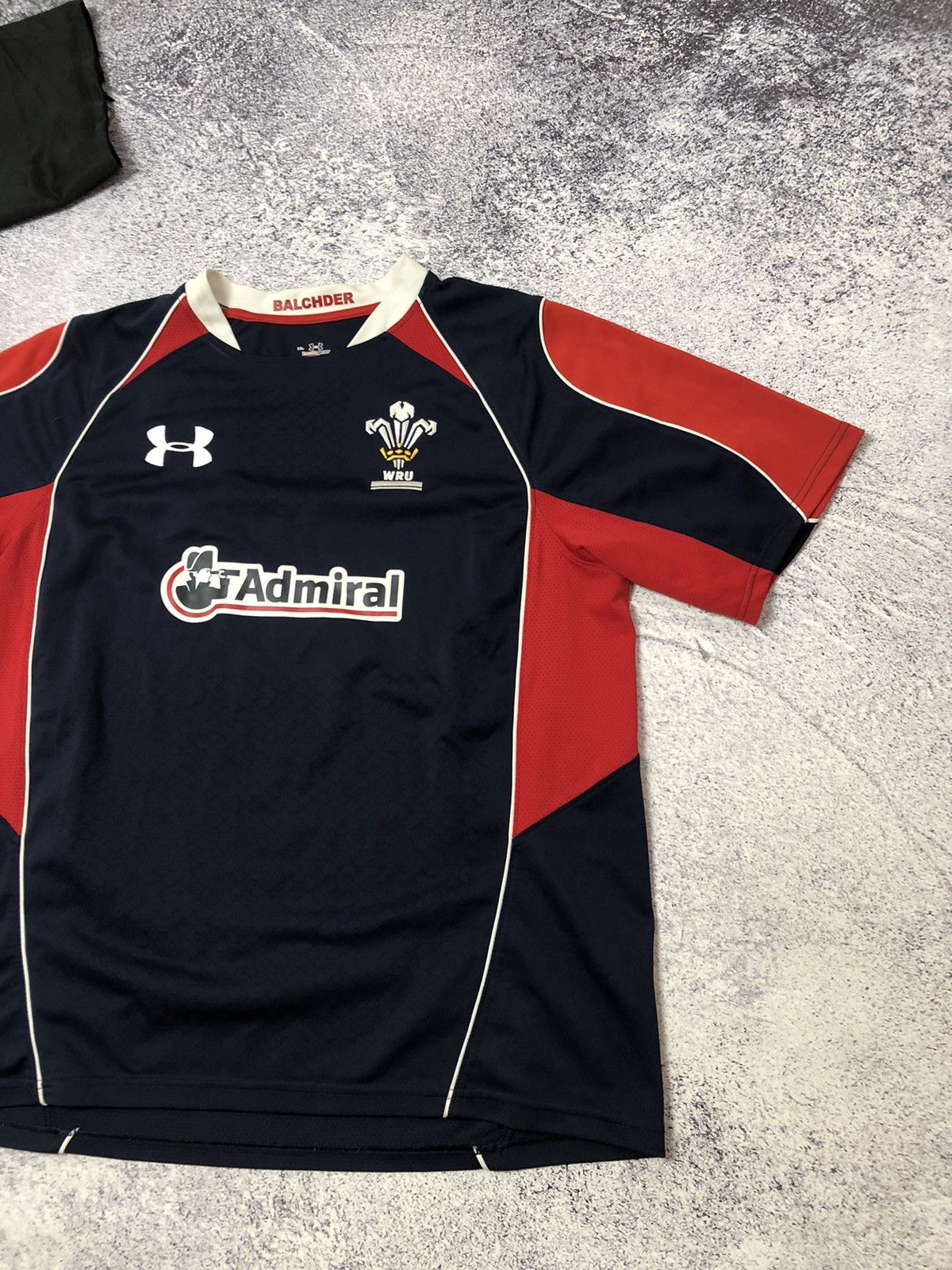 Under Armour × Vintage MENS VINTAGE WRU RUGBY SIZE XL SOCCER ADMIRAL Y2K Size US XL / EU 56 / 4 - 2 Thumbnail