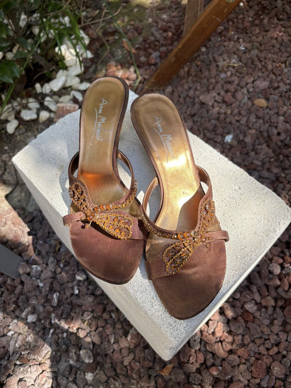 Vintage Anne Michelle mules Size US 6.5 / IT 36.5 - 11 Thumbnail