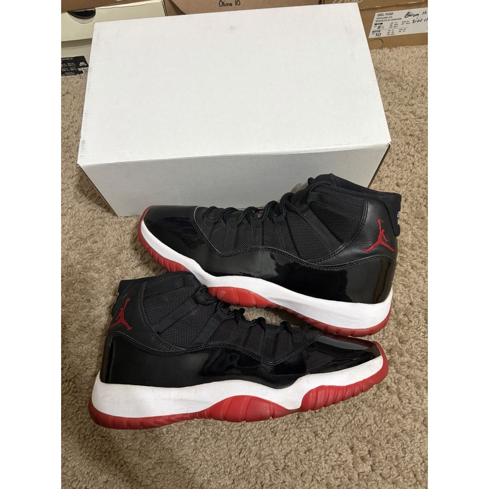 Jordan Brand Size 11.5 - Jordan 11 Retro Playoffs Bred (378037-061) Size US 11.5 / EU 44-45 - 2 Thumbnail