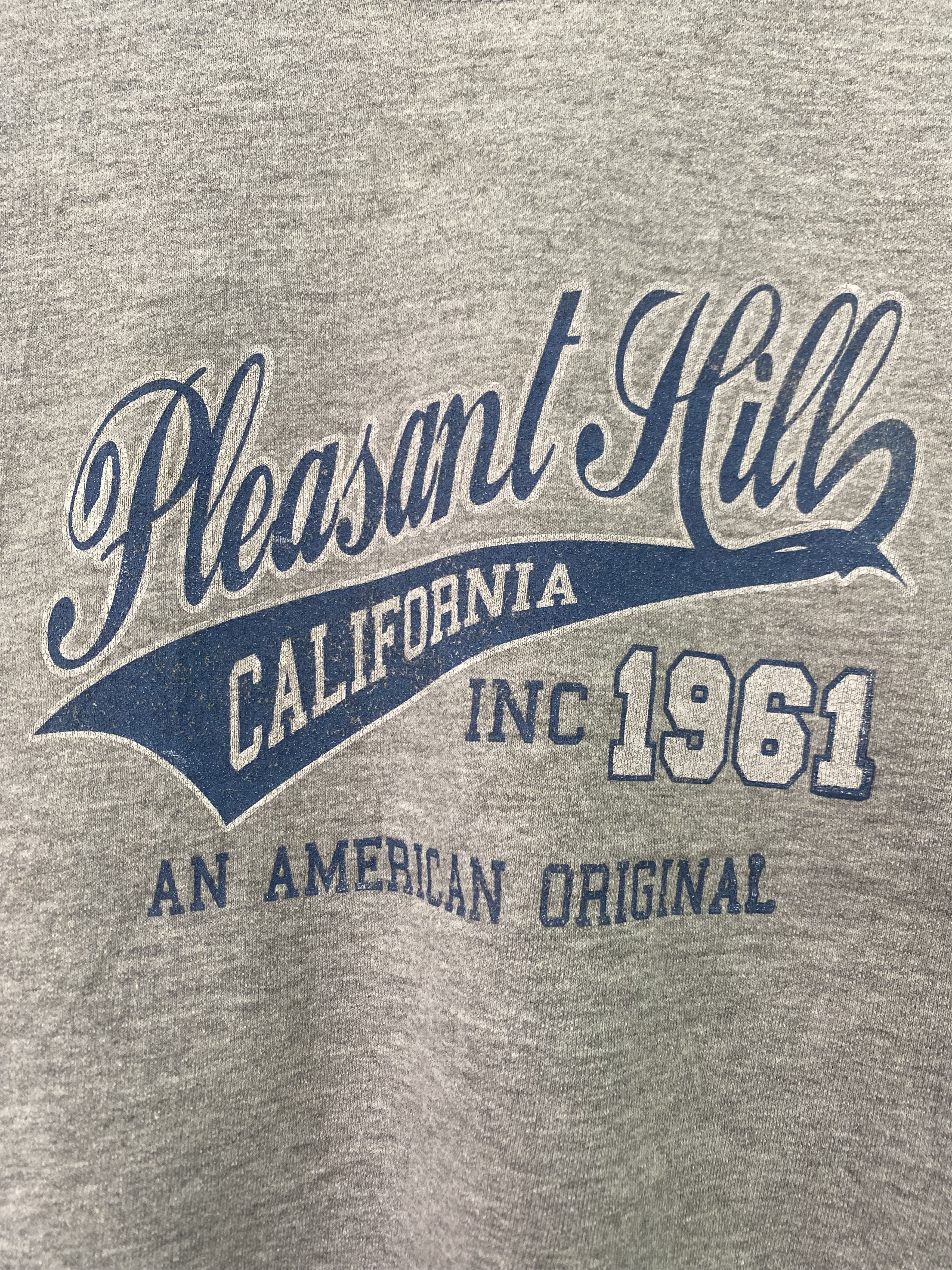 Gildan Pleasant Hill California INC 1961 Grey Sweatshirt M Size Size US M / EU 48-50 / 2 - 4 Thumbnail