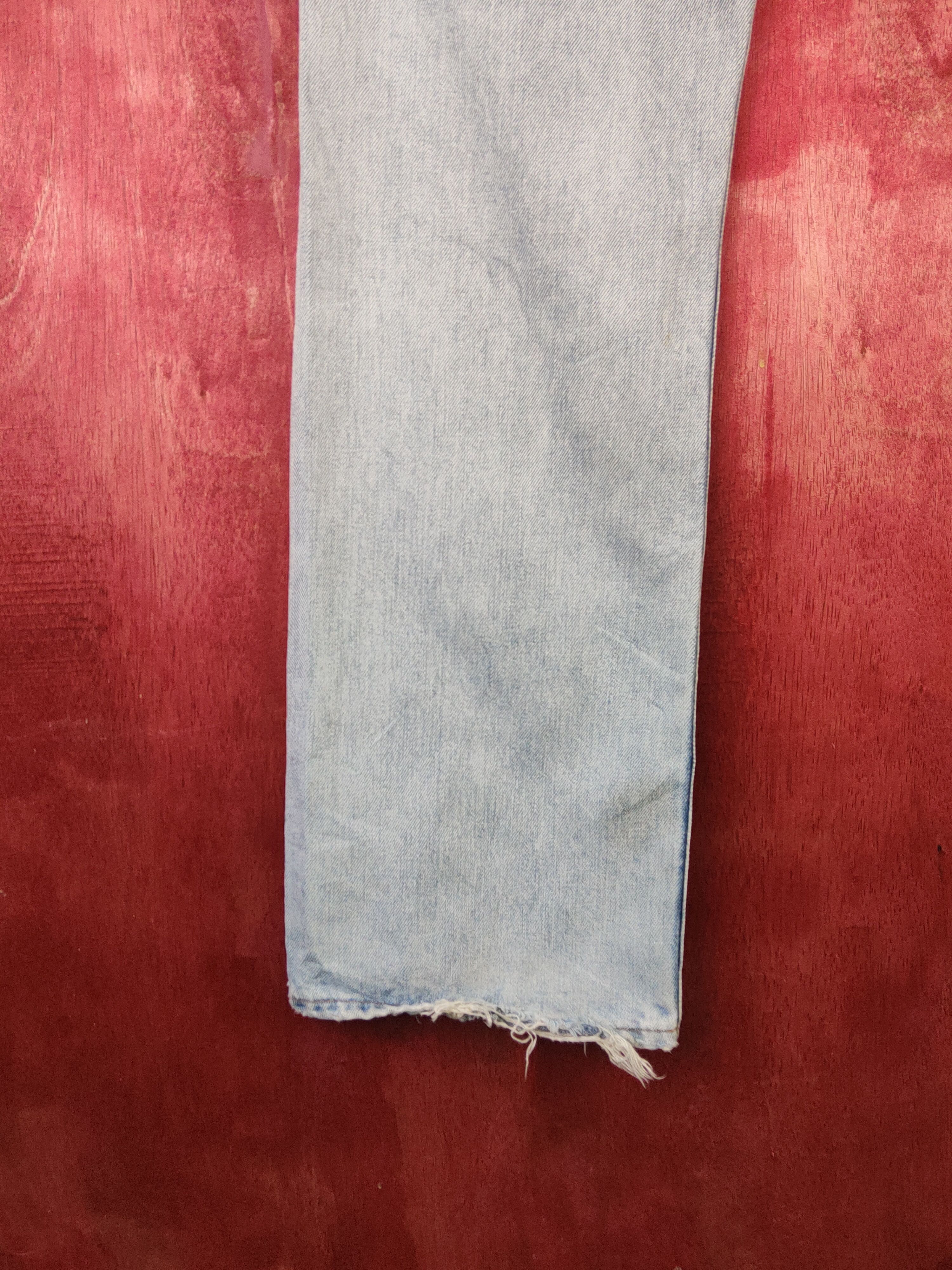 Gap GAP Blue Faded Distressed Ripped Jeans #1666 Size US 30 / EU 46 - 12 Thumbnail