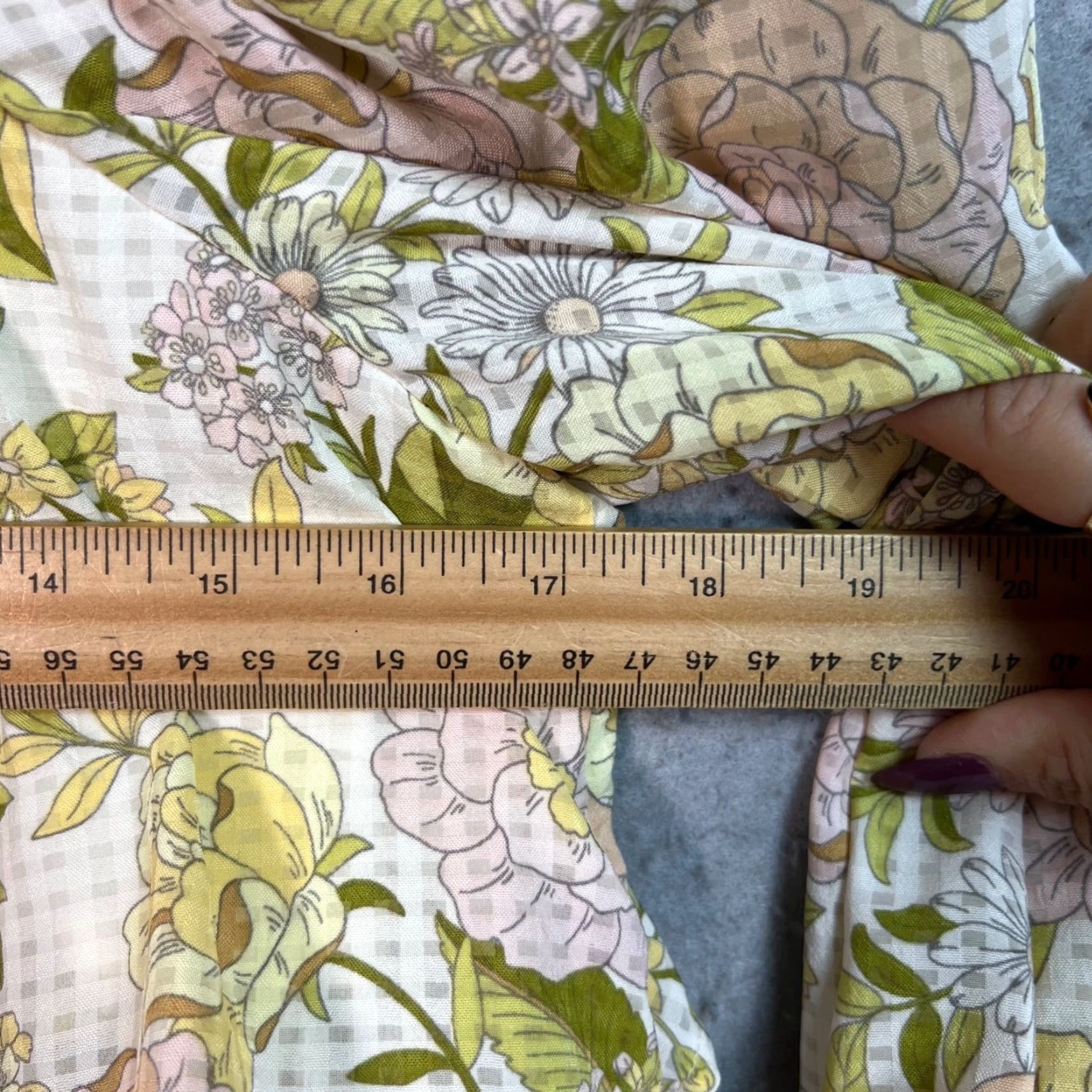 Pinko WHO WHAT WEAR Dress Womens XS Floral Long Sleeve Square Neck Pullover Pink Green Pastel Maxi Short Vintage Size XS / US 0-2 / IT 36-38 - 6 Thumbnail