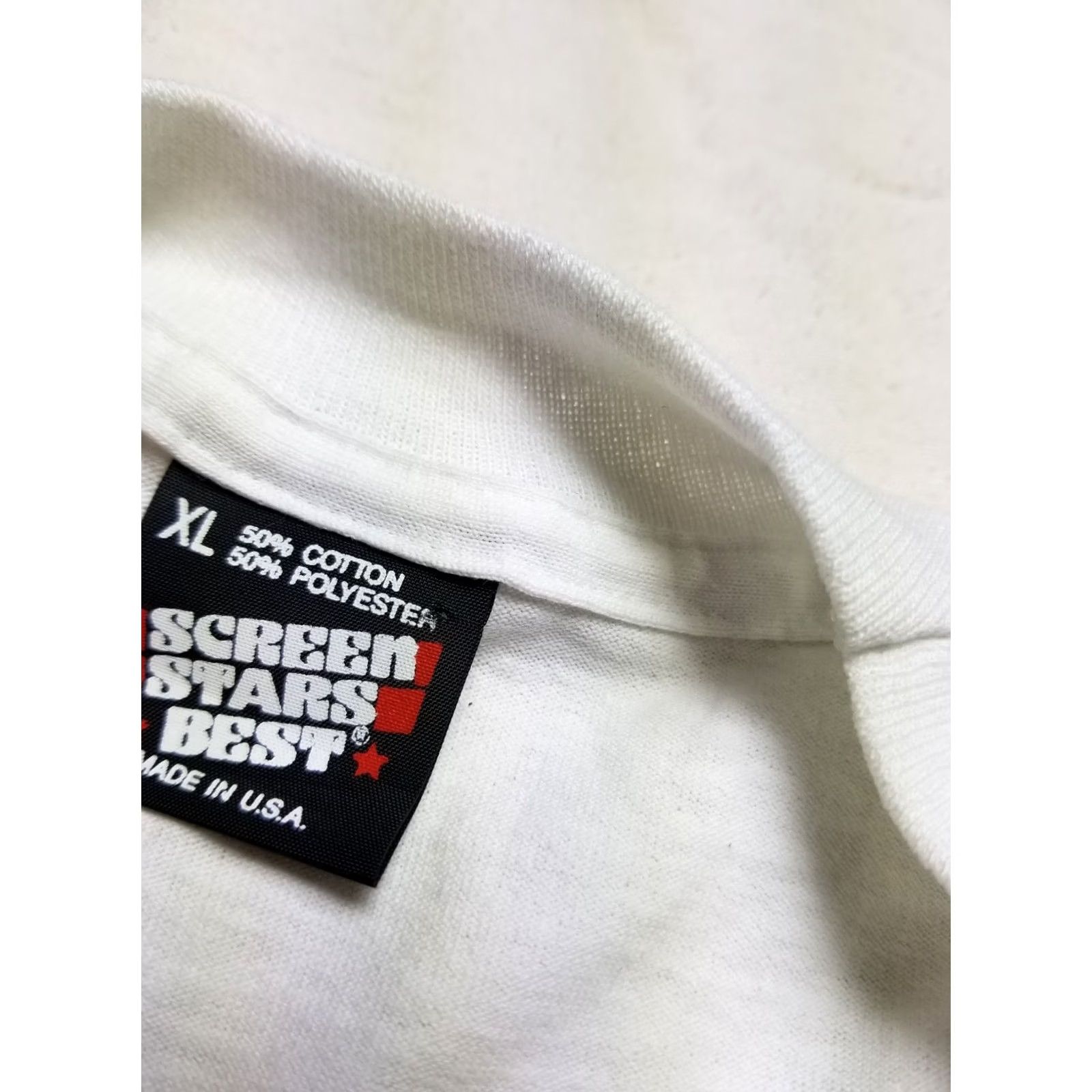 Vintage VINTAGE Screen Stars Jeep Shirt XL Graphic Tee Short Sleeve 100% Cotton Made USA OFF ROAD Size US XL / EU 56 / 4 - 3 Thumbnail