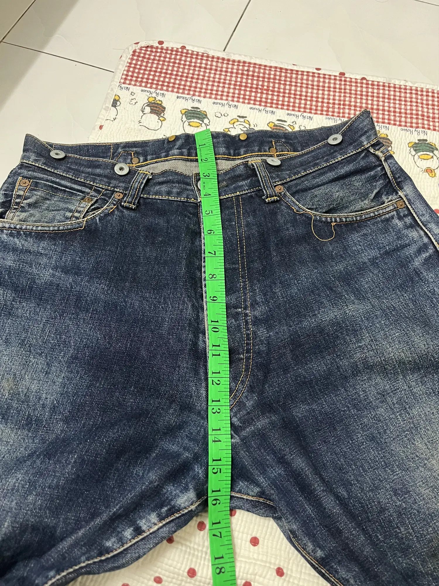 Evisu Evisu Dowluck Wide Leg Denim Size US 34 / EU 50 - 19 Thumbnail