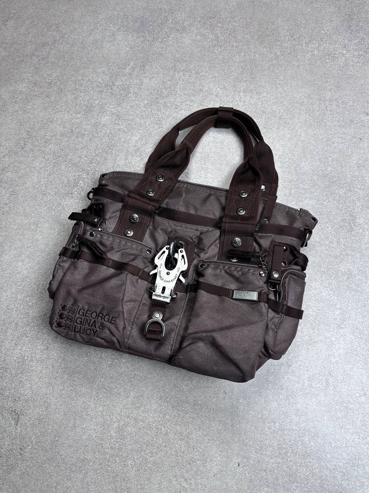 Japanese Brand Vintage GGL George Gina Lucy Alyx Style Bag Rare Os Size ONE SIZE - 2 Thumbnail