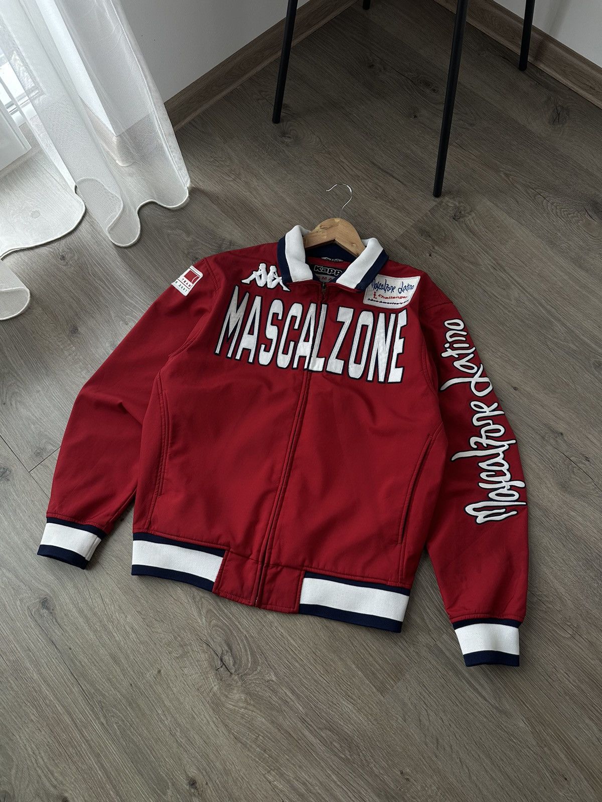Kappa Vintage Mascalzone Red 90’s Latino Jacket Size US M / EU 48-50 / 2 - 6 Thumbnail