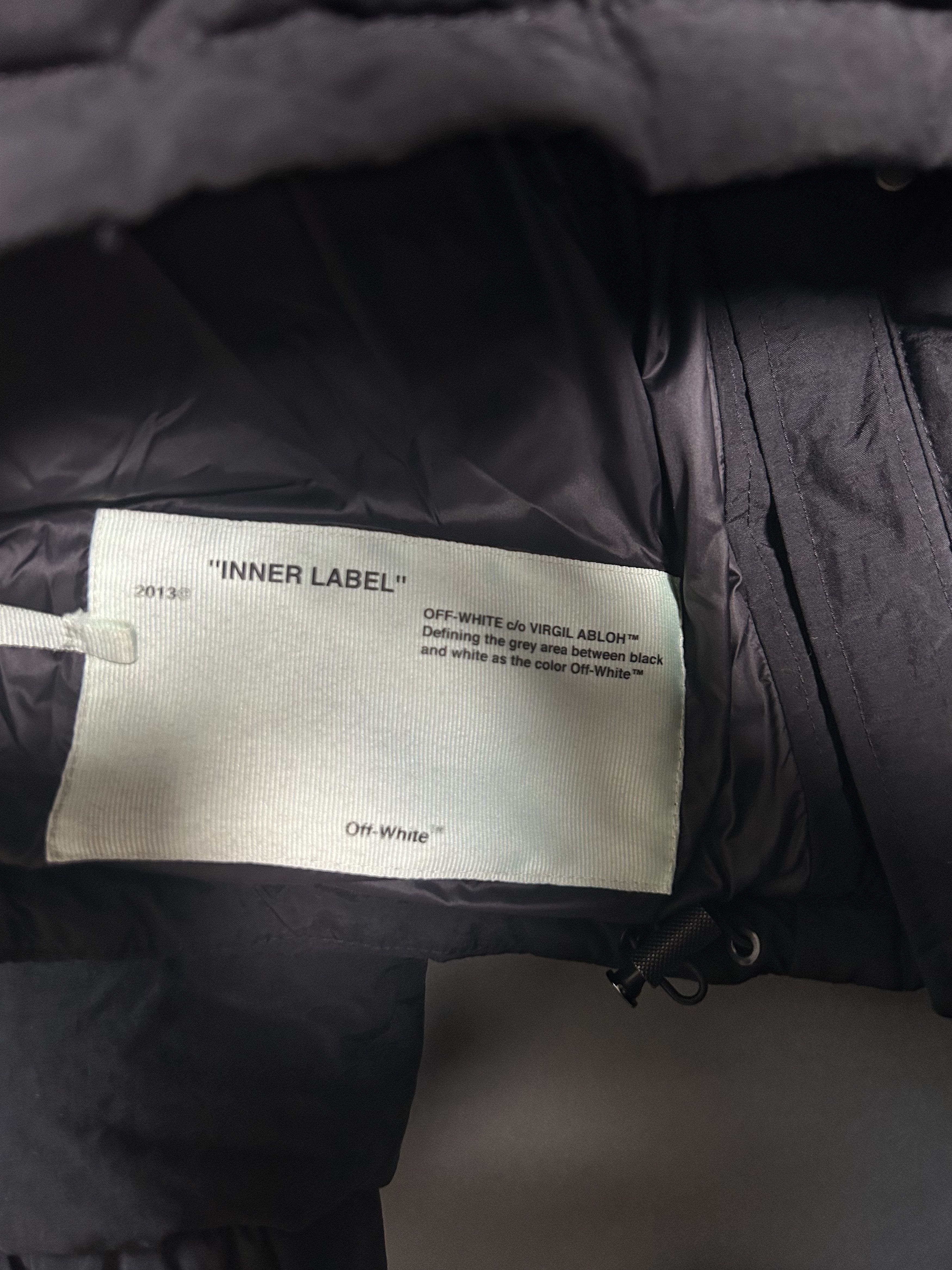 Off-White × Virgil Abloh Off White Off-white down jacket downjacket Size US L / EU 52-54 / 3 - 5 Thumbnail