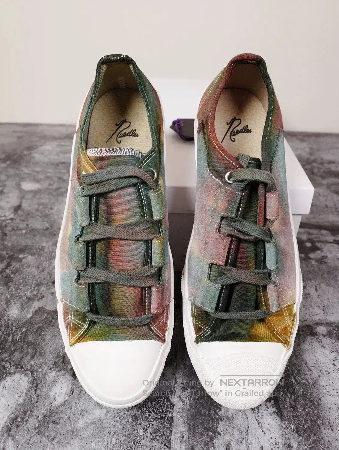 Needles Needles Asymmetric Ghillie Tie Dye Sneaker. Size US 8 / EU 41 - 1 Thumbnail