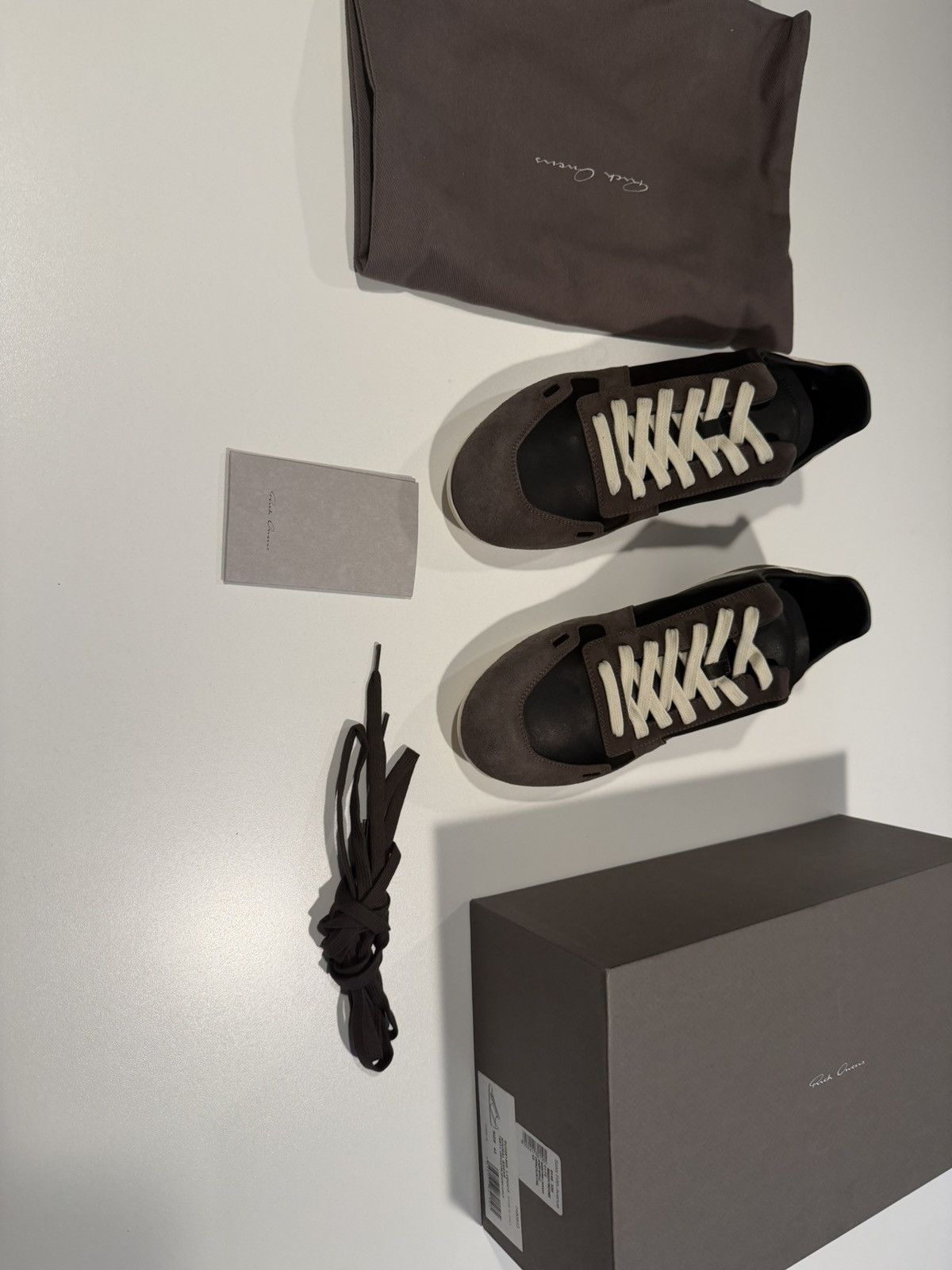 Rick Owens Rick Owens mens sneakers. 43/10 Size US 10 / EU 43 - 1 Thumbnail