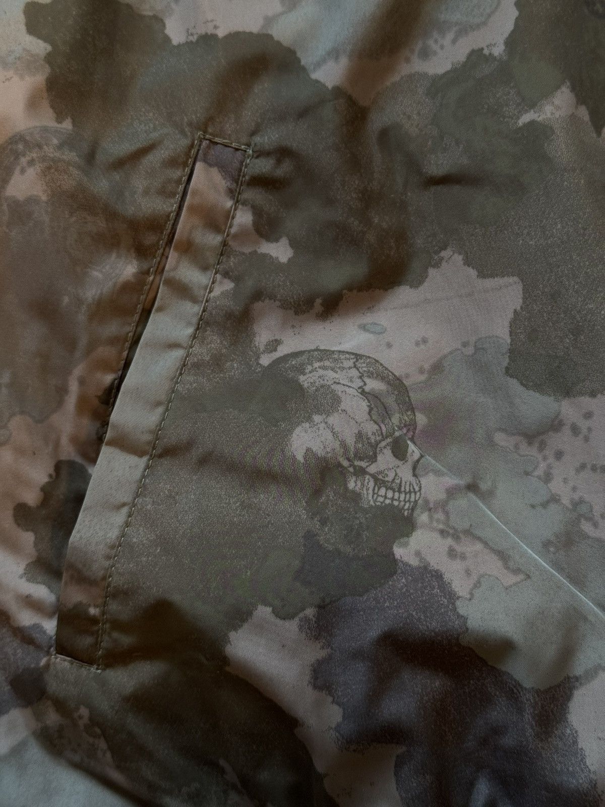 Designer × Harley Davidson × Vintage Harley-Davidson camo bomber jacket Size M / US 6-8 / IT 42-44 - 6 Thumbnail
