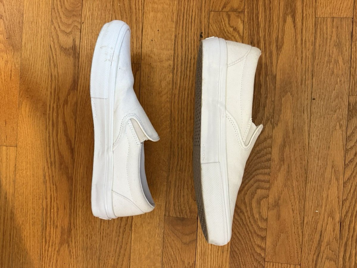 Vans Vans white slip ons Size US 10.5 / EU 43-44 - 2 Thumbnail