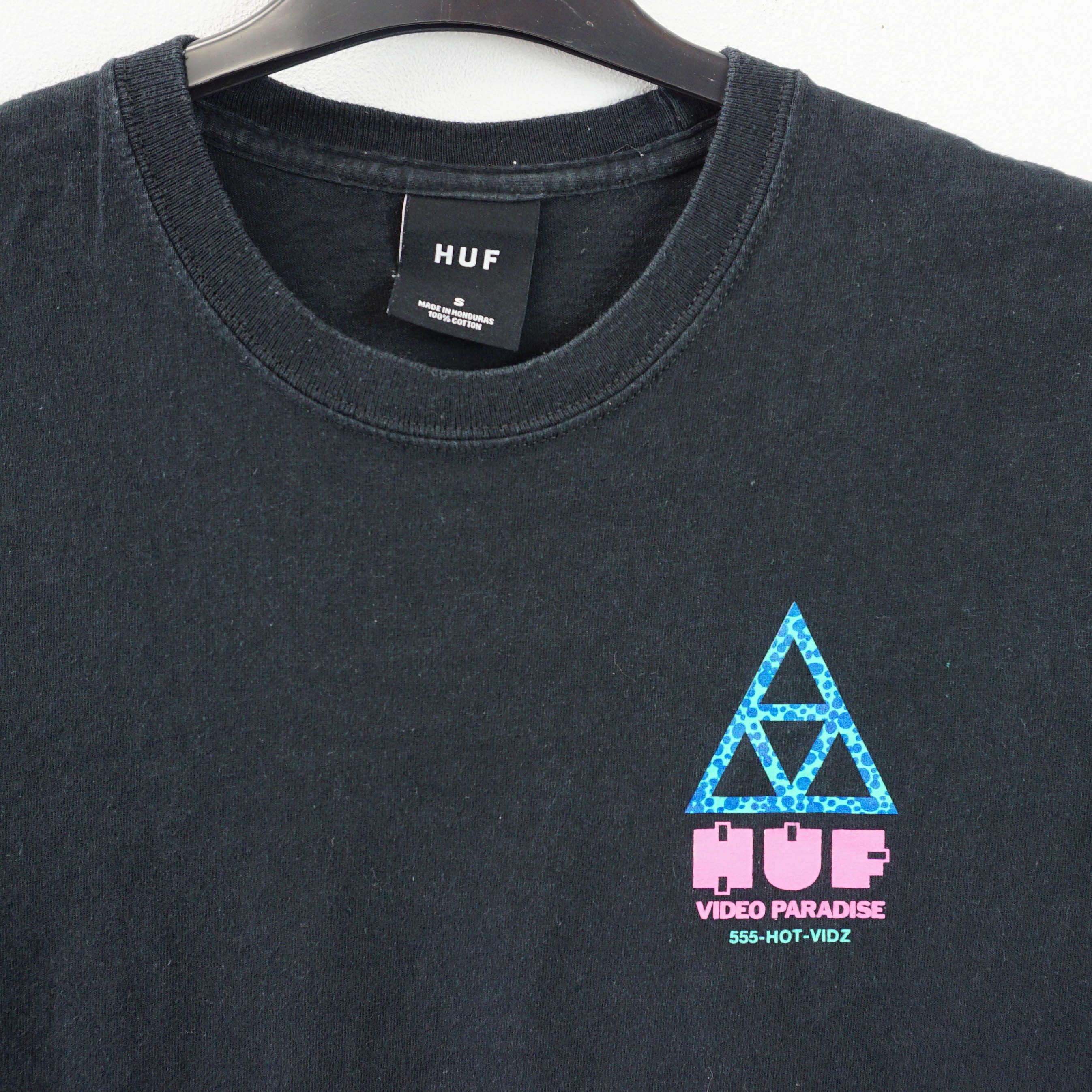 Huf Video Paradise 555-Hot-Vidz Graphic Tee Size US S / EU 44-46 / 1 - 2 Thumbnail