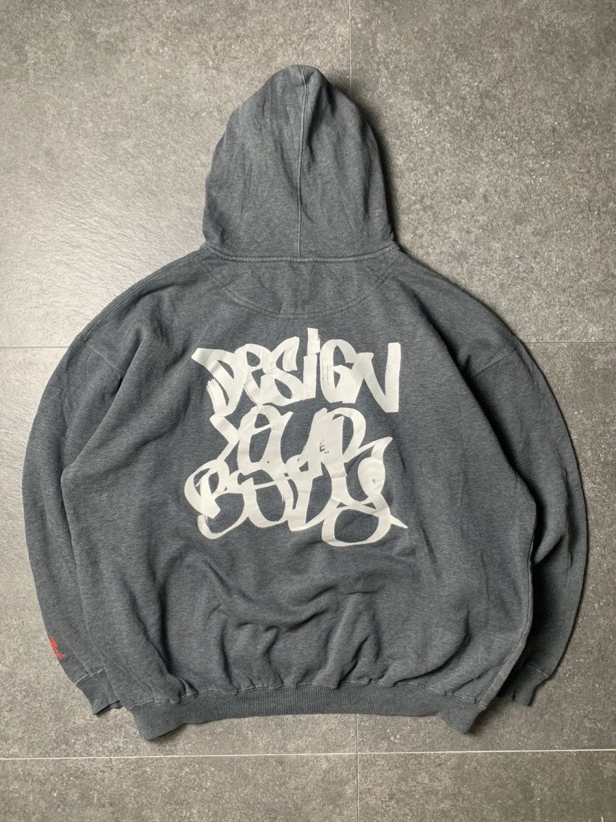 Marithe + Francois Girbaud 2000s Marithe Francois Girbaud ‘Design Your Body’ Hoodie Size US XXL / EU 58 / 5 - 10 Thumbnail