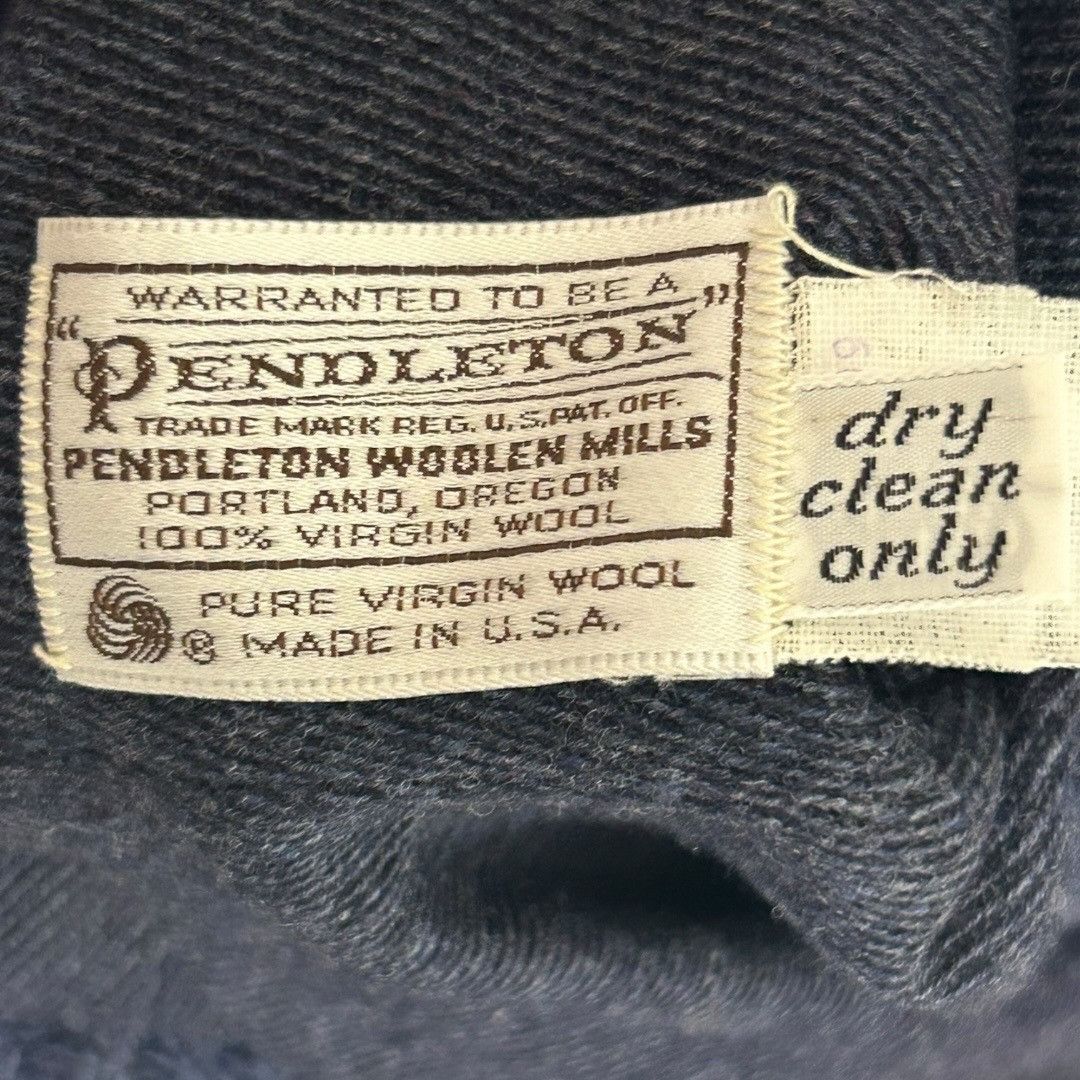 Pendleton Pendleton vintage 50s -60s 2 Piece Set Navy Wool Jacket Coat Size M / US 6-8 / IT 42-44 - 8 Thumbnail