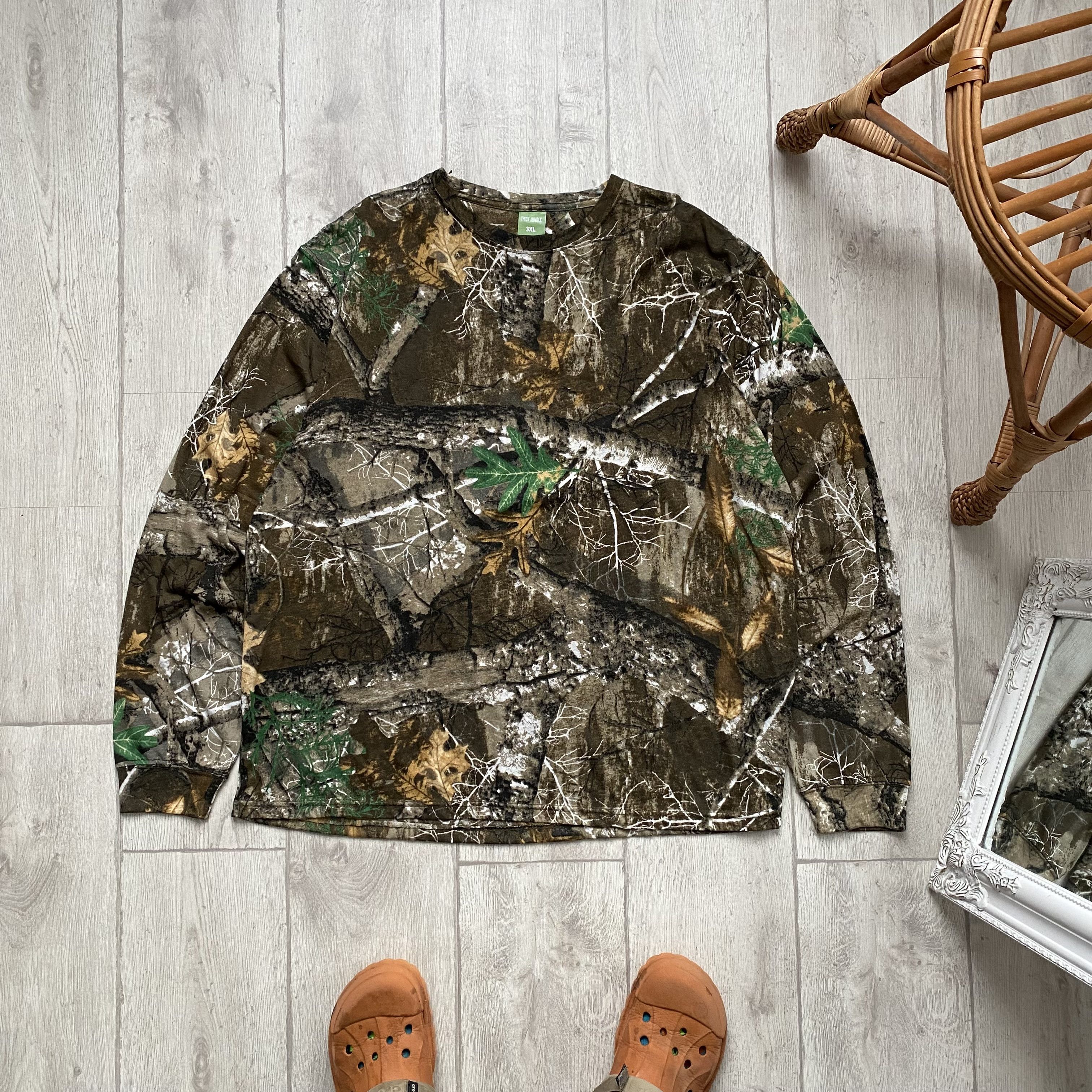 Mossy Oaks Real Tree Mossy Oaks Woodland Camo Essential Longsleeve Tee Size US XXL / EU 58 / 5 - 1 Thumbnail
