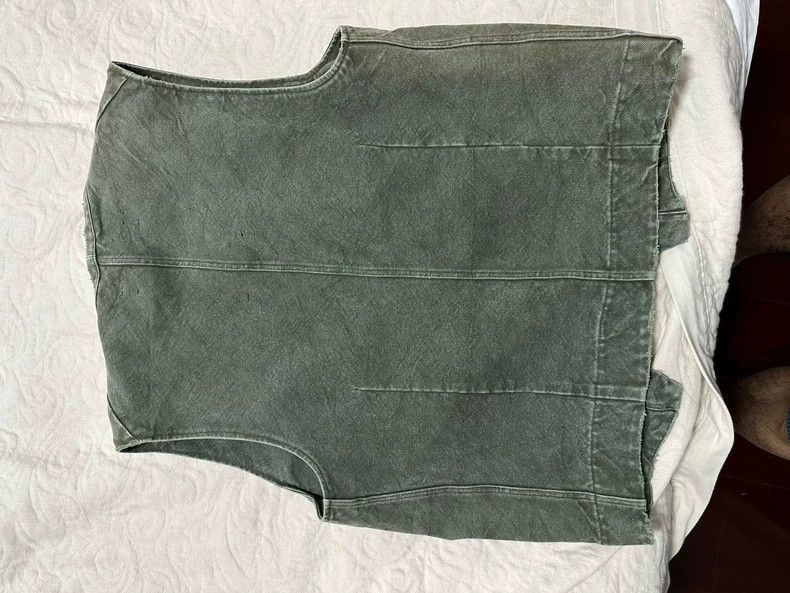 Song For The Mute Song For The Mute washed denim vest Size US M / EU 48-50 / 2 - 2 Thumbnail