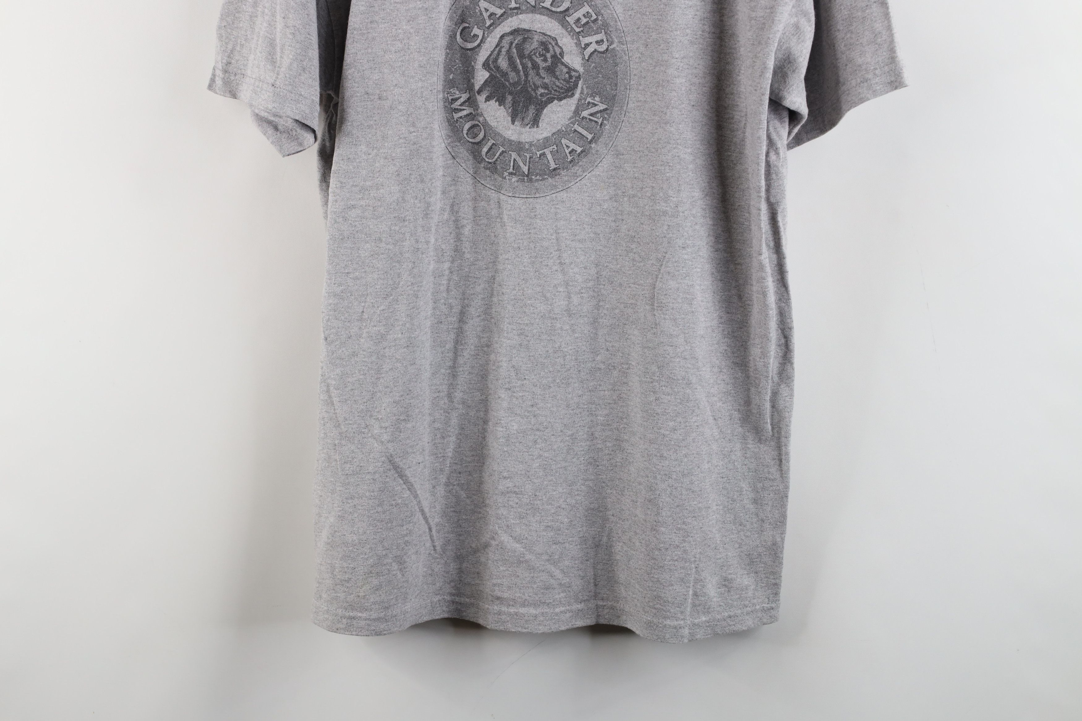 Vintage Vintage 90s Spell Gander Mountain Black Labrador Dog T-Shirt Size US M / EU 48-50 / 2 - 3 Thumbnail