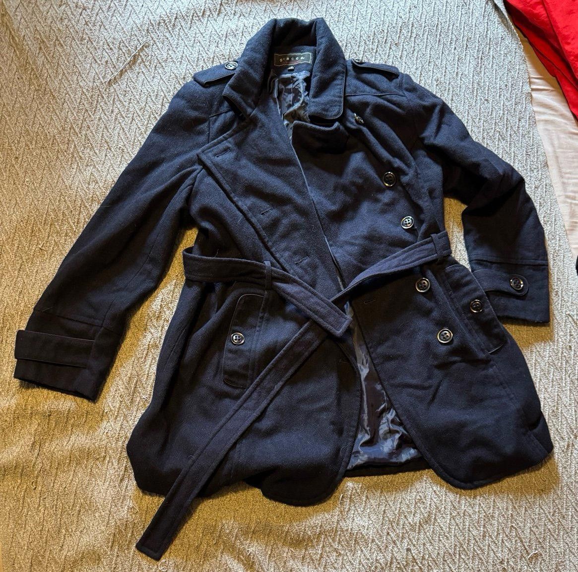 Other XL Navy Woman’s Wool Peacoat Size XL / US 12-14 / IT 48-50 - 1 Thumbnail