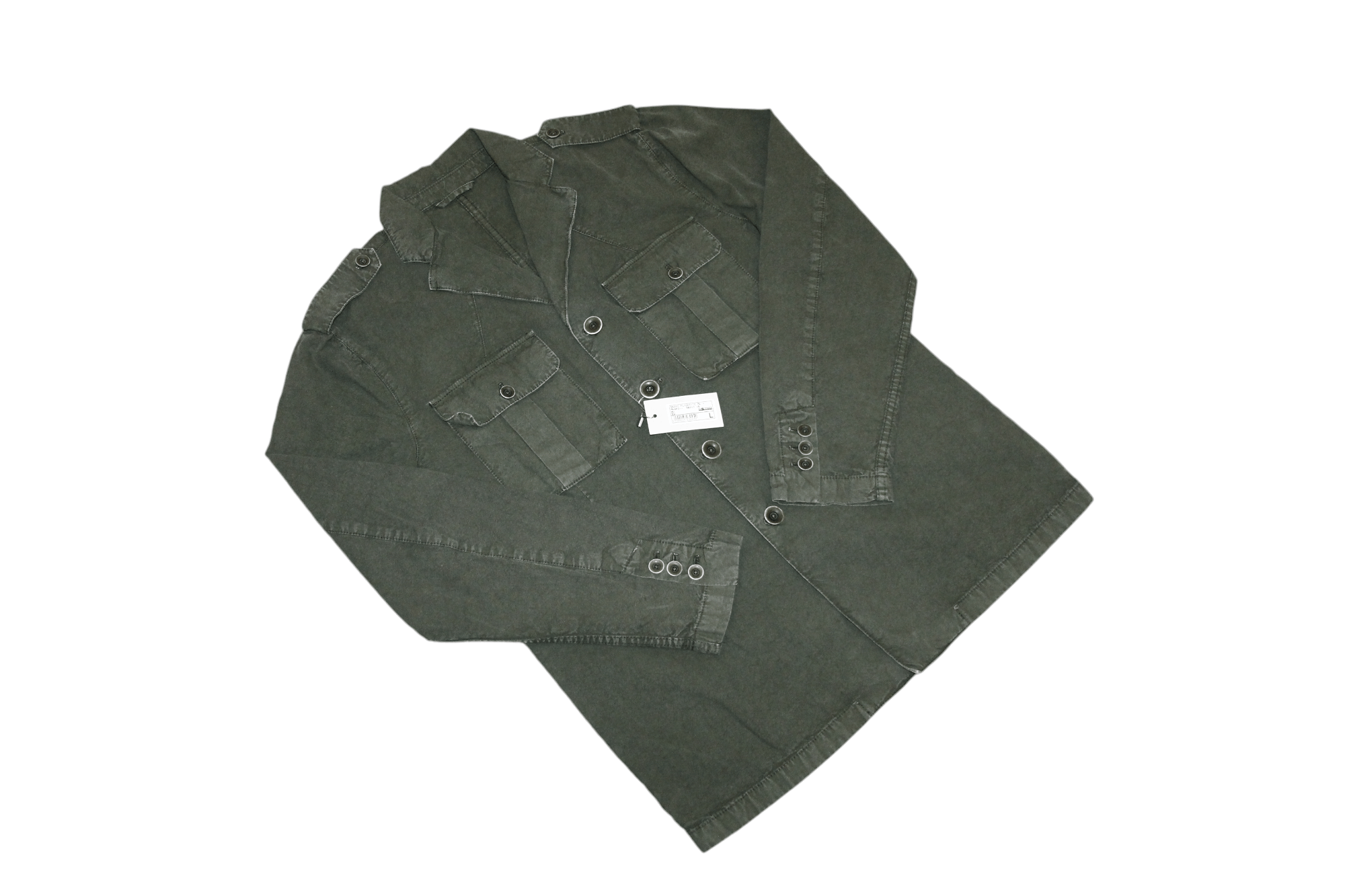 Garment Reproduction of Workers DEADSTOCK💥CAPRI FLIGHT/CL Moleskine Overshirt Jkt Size US L / EU 52-54 / 3 - 7 Thumbnail