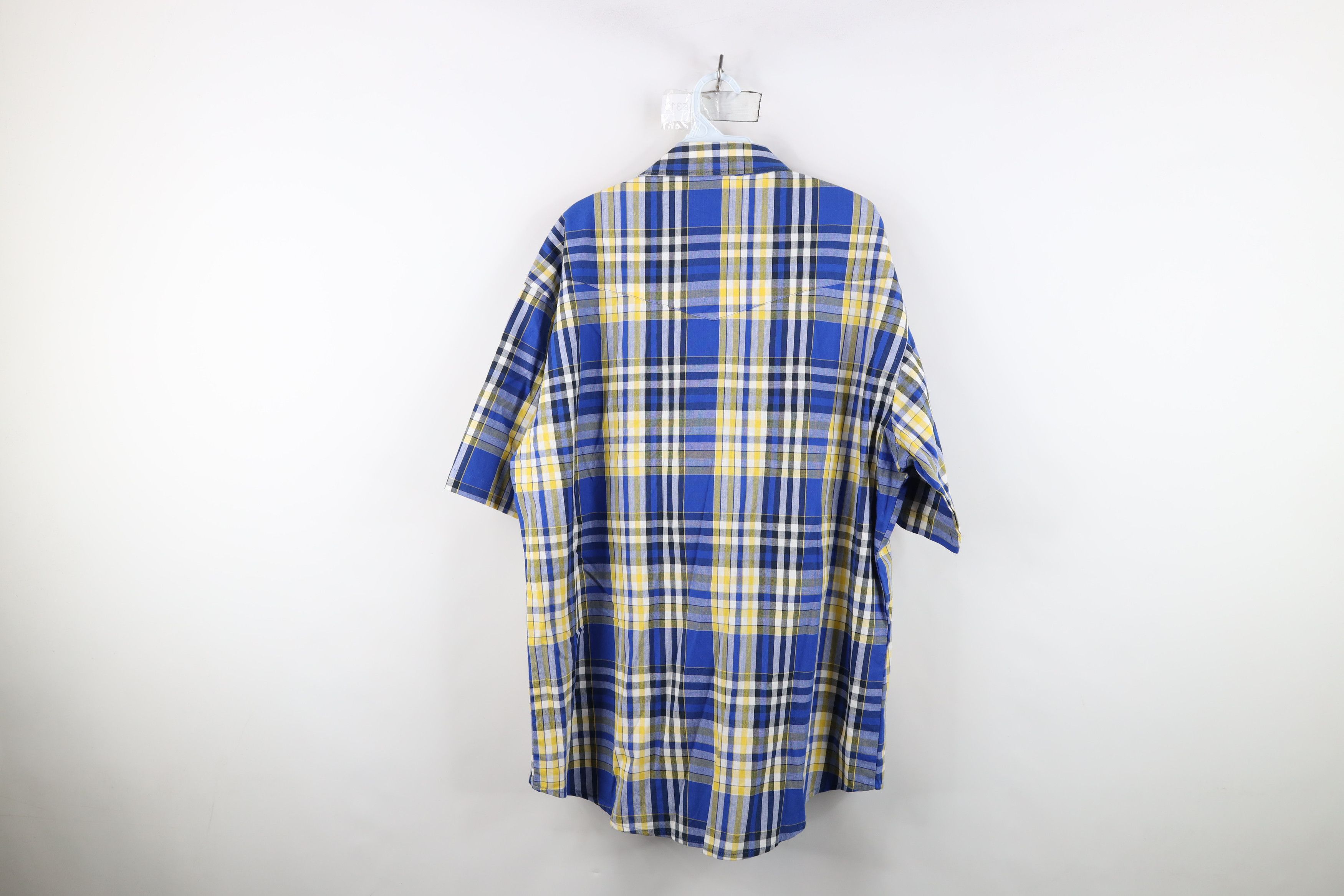 Wrangler Vintage 90s Wrangler Rodeo Cowboy Short Sleeve Button Shirt Size US L / EU 52-54 / 3 - 9 Thumbnail