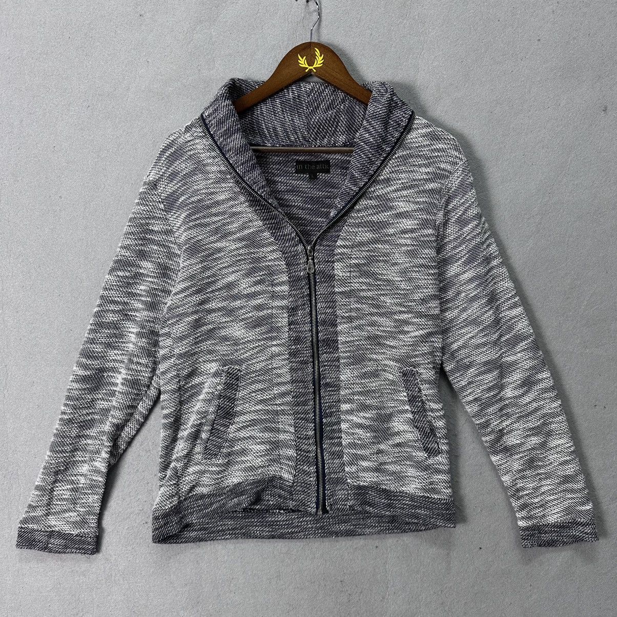 In The Attic Vintage In The Attic Zip Hoodie Minimalist Knit Jacket Size US L / EU 52-54 / 3 - 1 Thumbnail