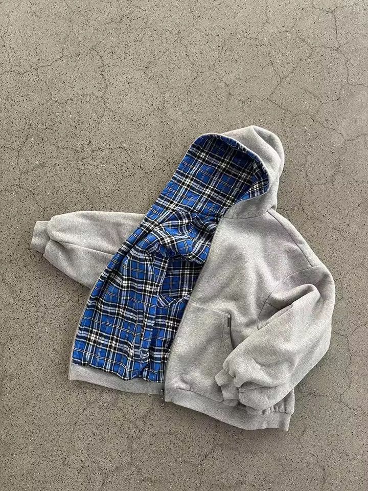 Japanese Brand Reversible hoodie Size US XXL / EU 58 / 5 - 8 Thumbnail