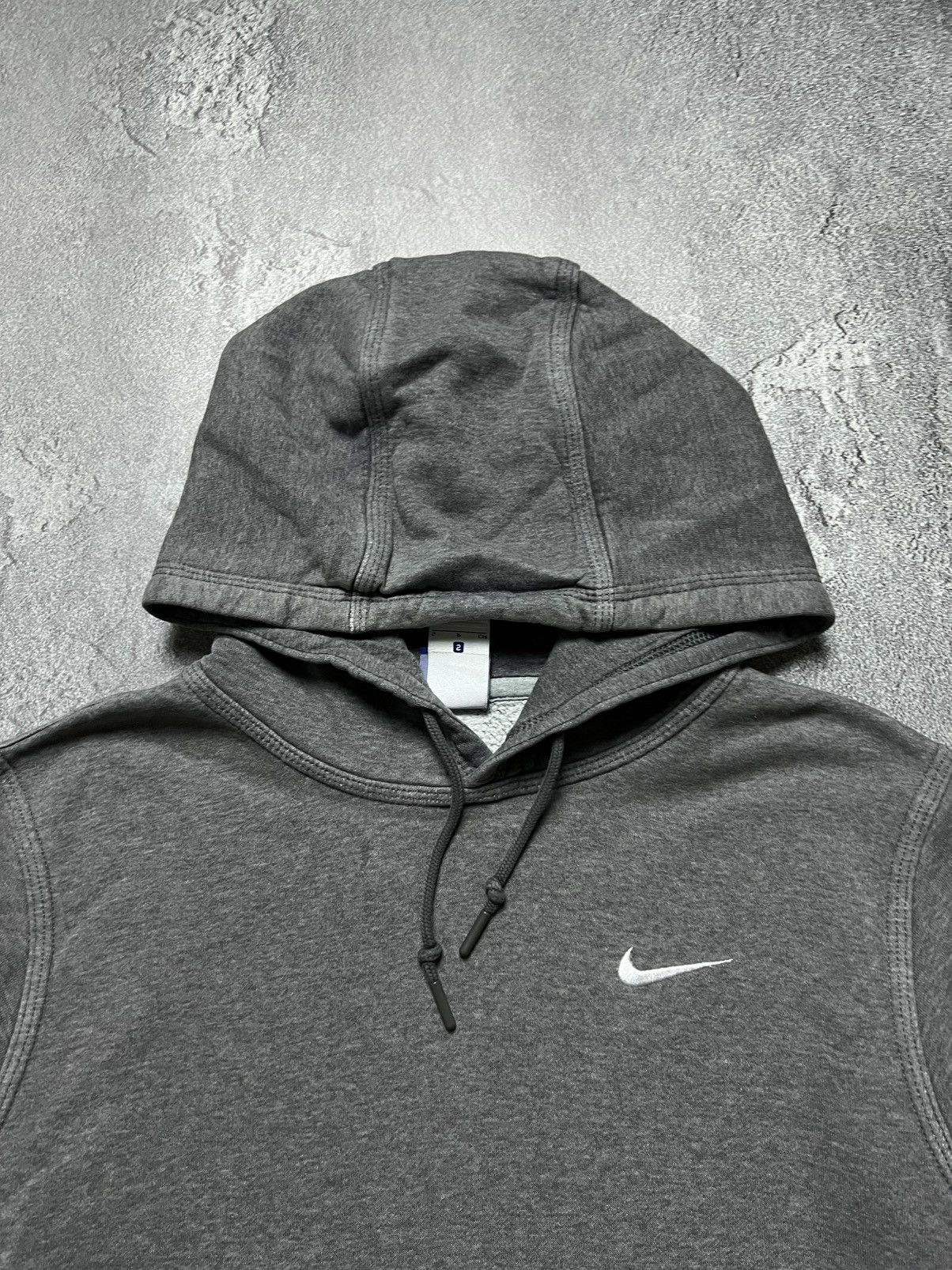Nike Vintage Nike Hoodie Big Swoosh Logo Retro Long Sleeve S Size US S / EU 44-46 / 1 - 2 Thumbnail